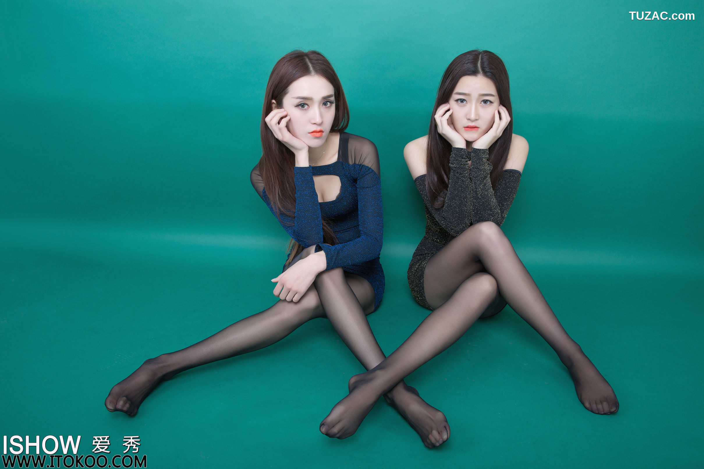 IShow爱秀-033-小汝Ruby-＆-小煜CC-《包臀套裙-黑丝美腿》-2016-03-11