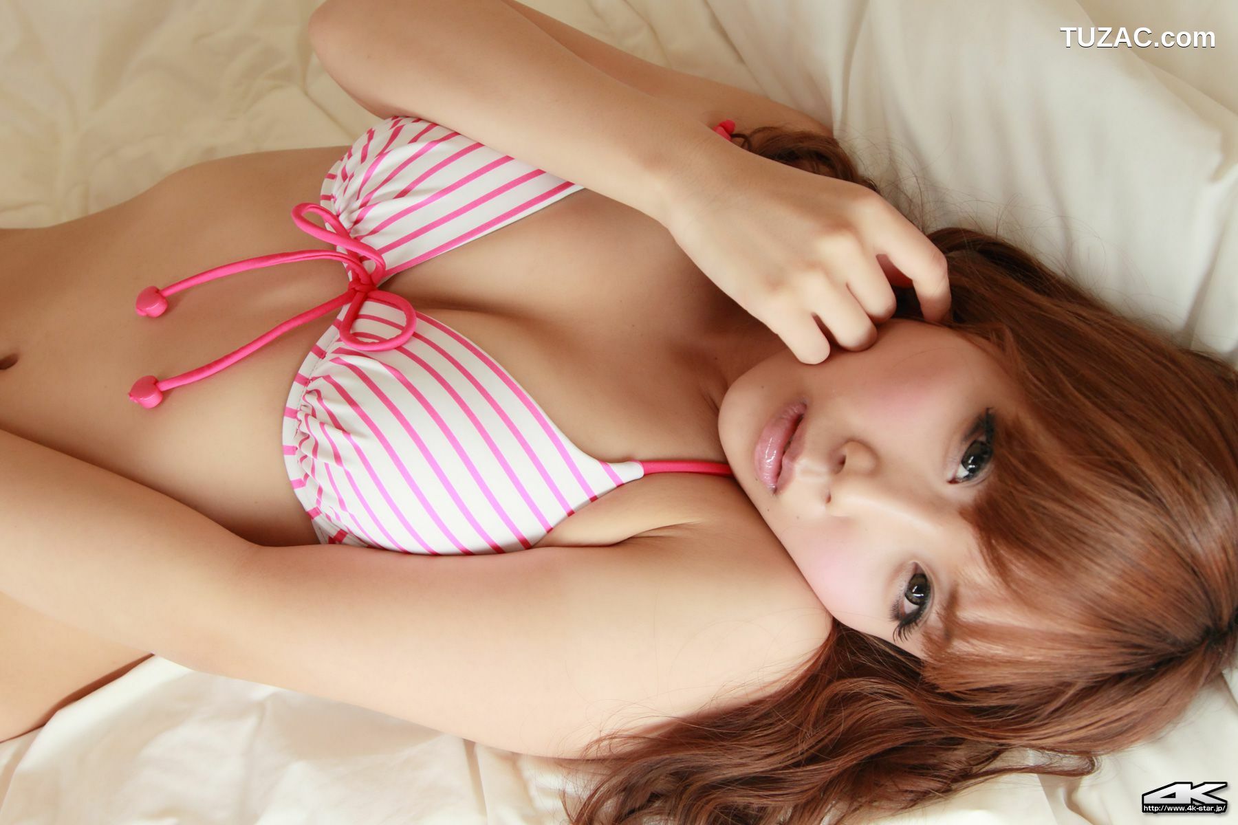 4K-STAR_ NO.00003 如月くるみ 粉色泳装 Swim Suits 写真集[75P]