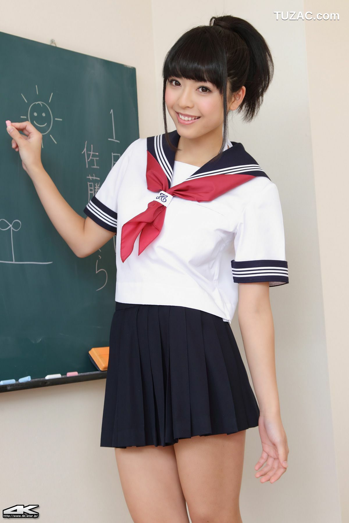 4K-STAR_ NO.00021 Sakura Sato 佐藤さくら Sailor Suit 水手服 写真集[80P]