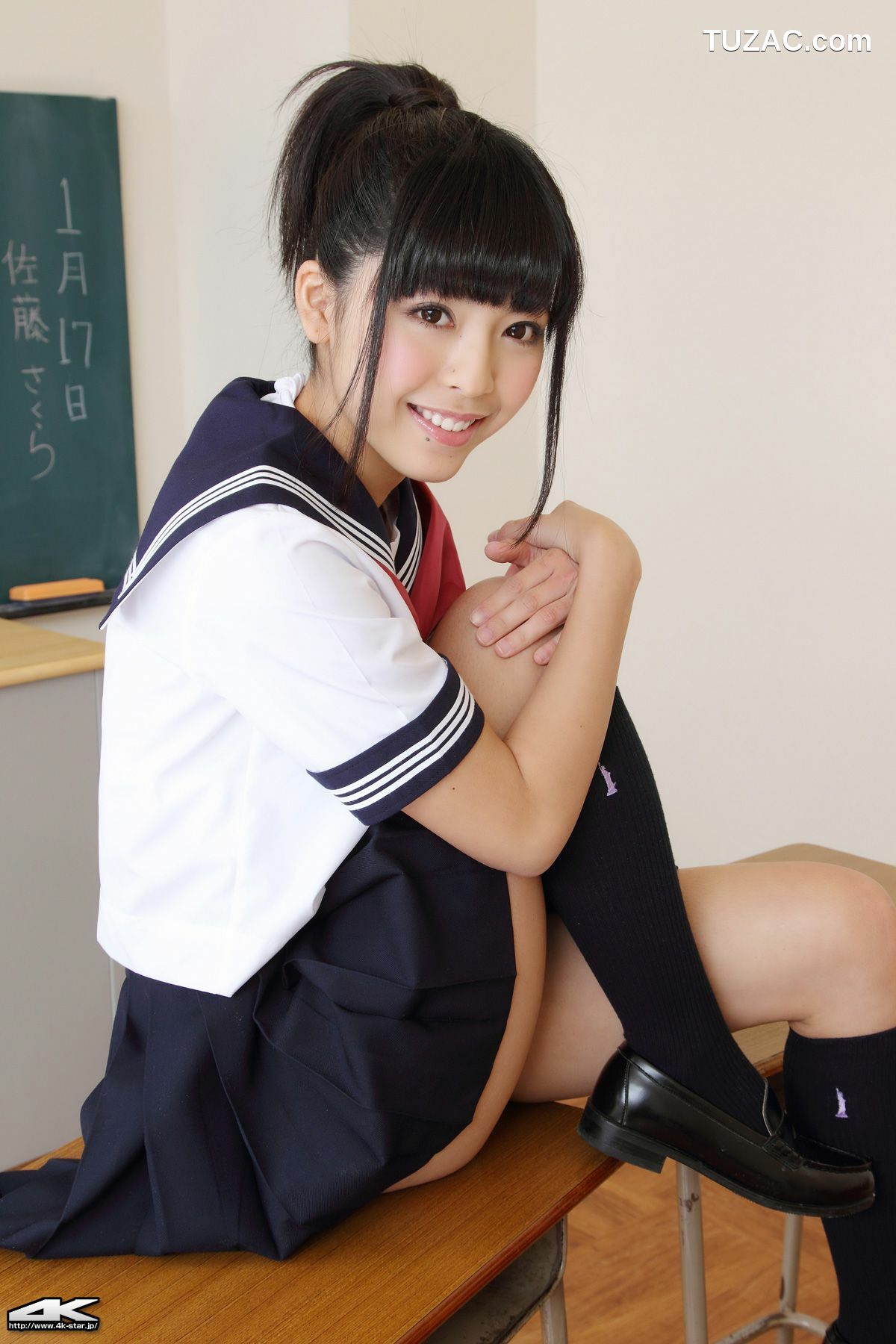 4K-STAR_ NO.00021 Sakura Sato 佐藤さくら Sailor Suit 水手服 写真集[80P]