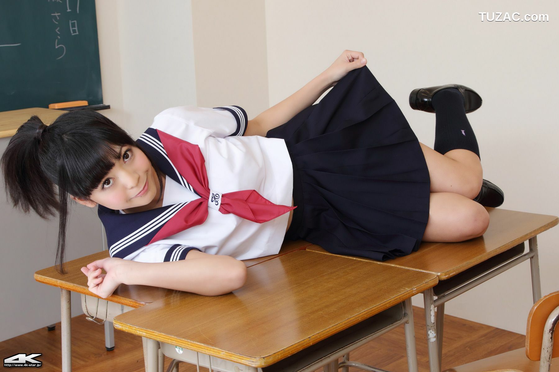 4K-STAR_ NO.00021 Sakura Sato 佐藤さくら Sailor Suit 水手服 写真集[80P]