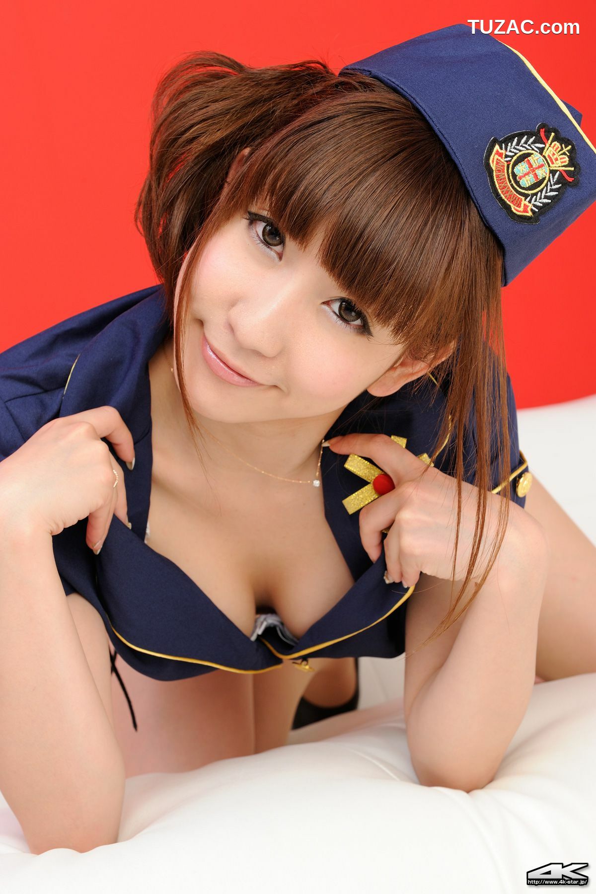 4K-STAR_ NO.00028 秋葉ちひろ Mini Skirt Police 女警制服 写真集[100P]