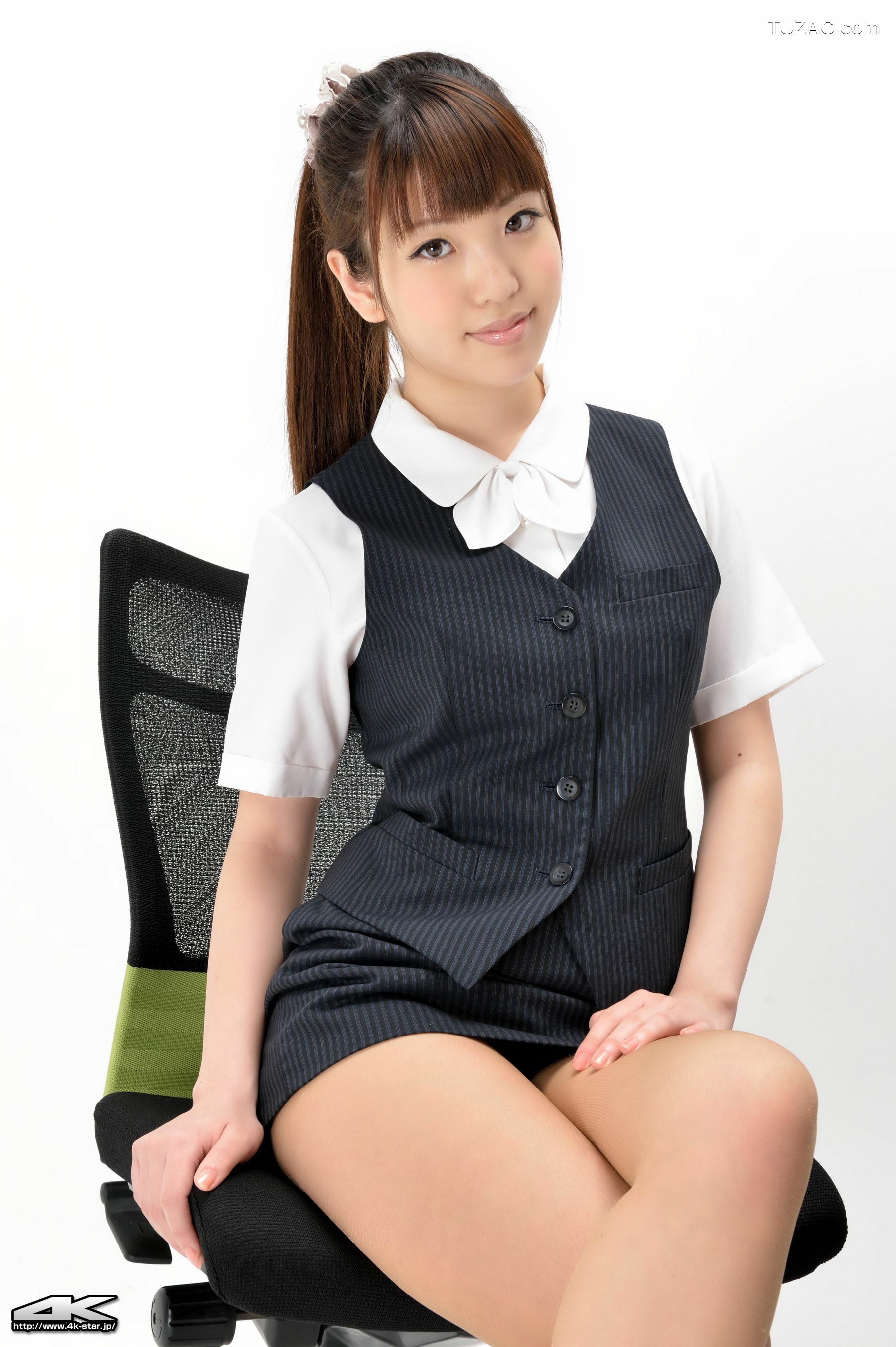 4K-STAR_ NO.00051 白石みずほ Office Lady 职业装 写真集[66P]