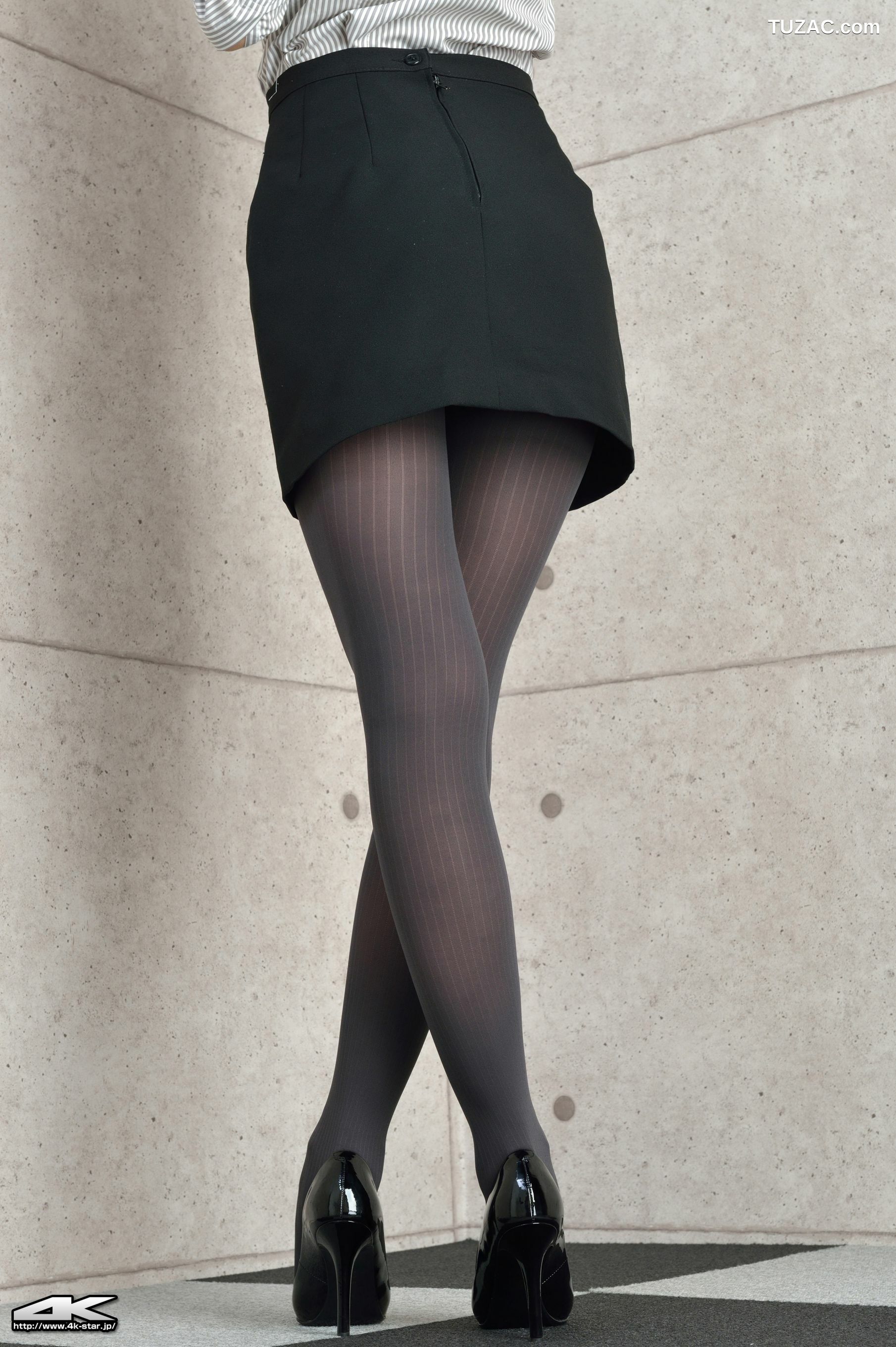 4K-STAR_ NO.00069 岩崎由衣 Office Lady 灰丝职业装 写真集[100P]