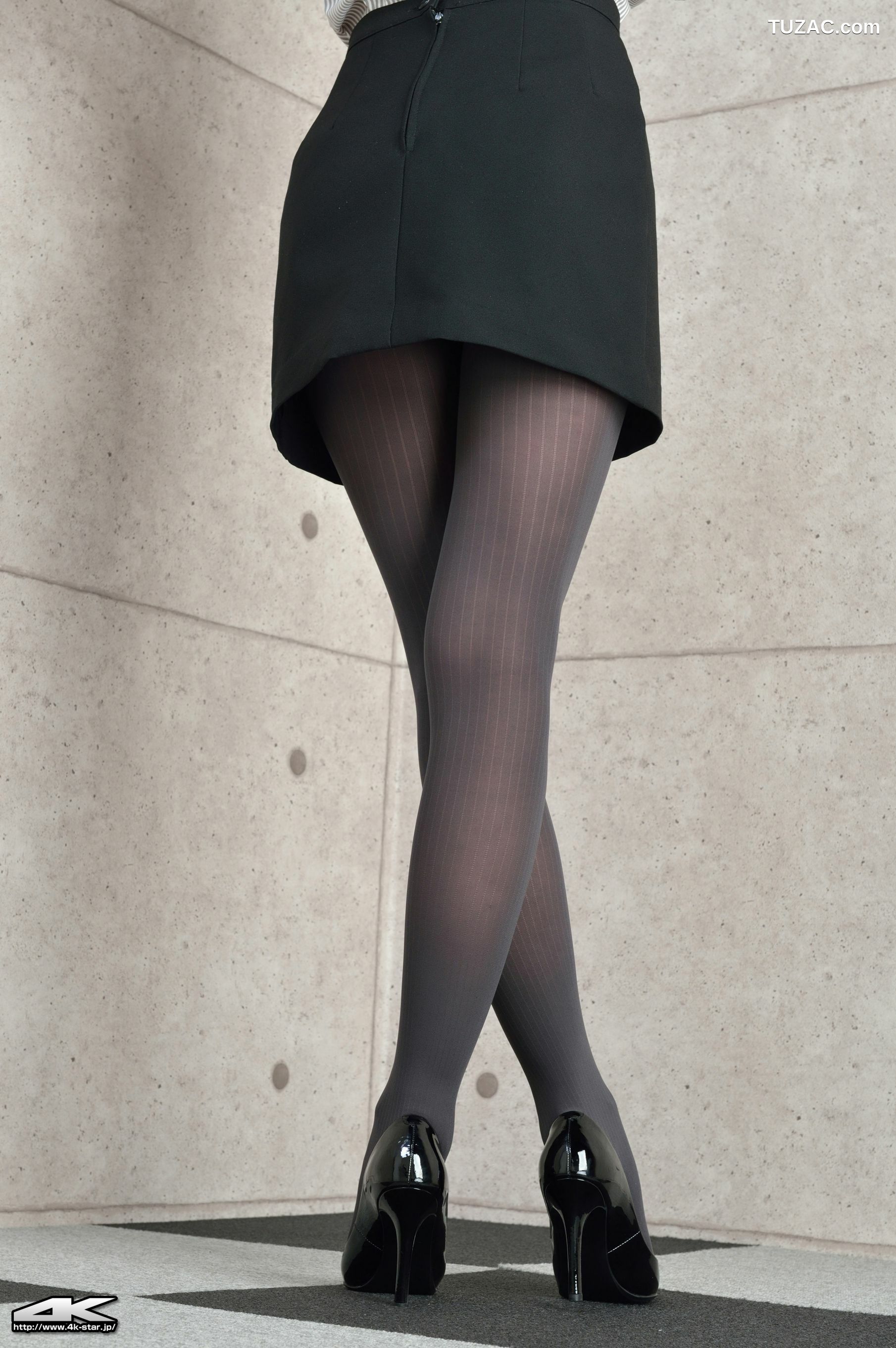 4K-STAR_ NO.00069 岩崎由衣 Office Lady 灰丝职业装 写真集[100P]