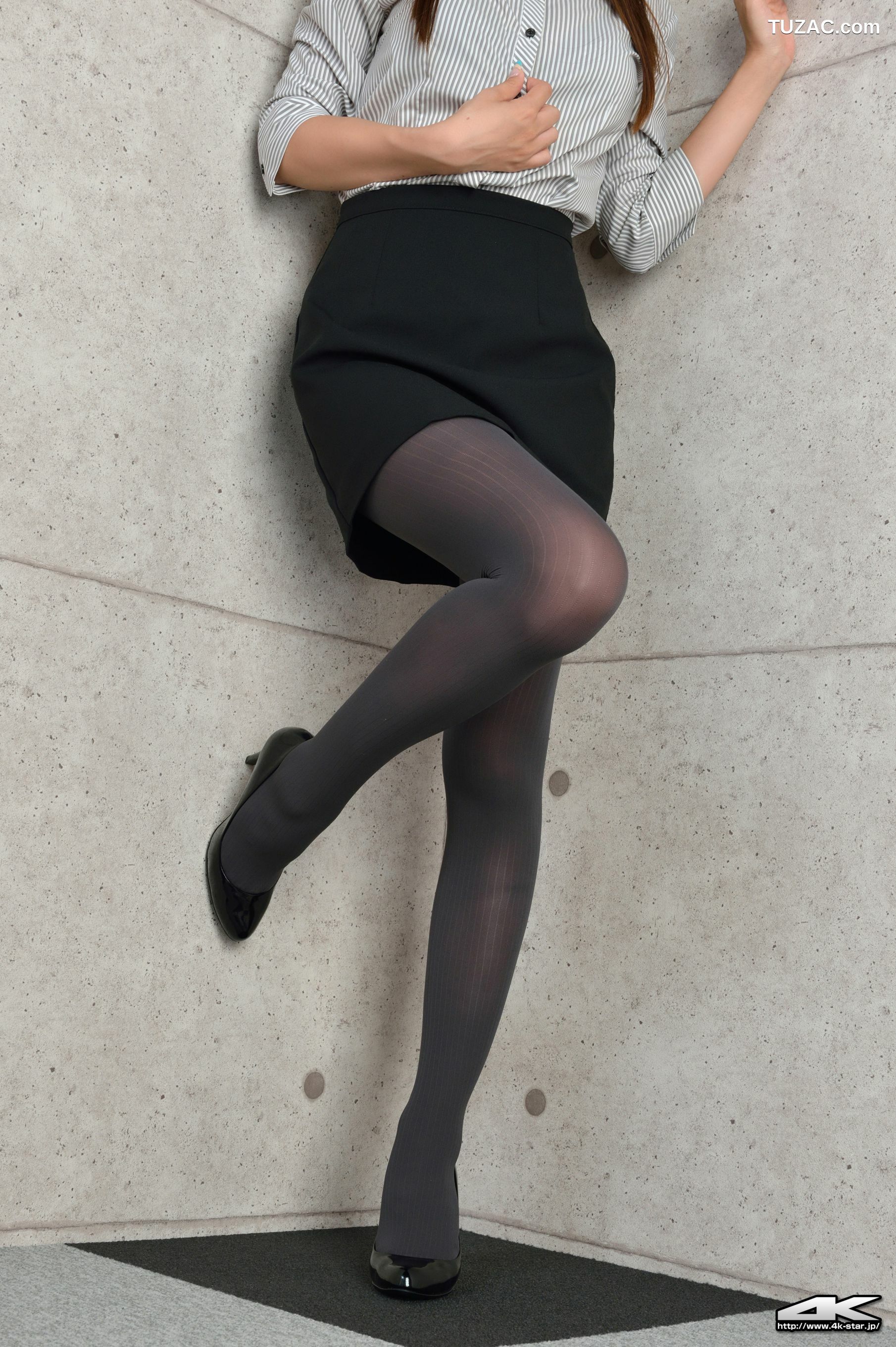 4K-STAR_ NO.00069 岩崎由衣 Office Lady 灰丝职业装 写真集[100P]