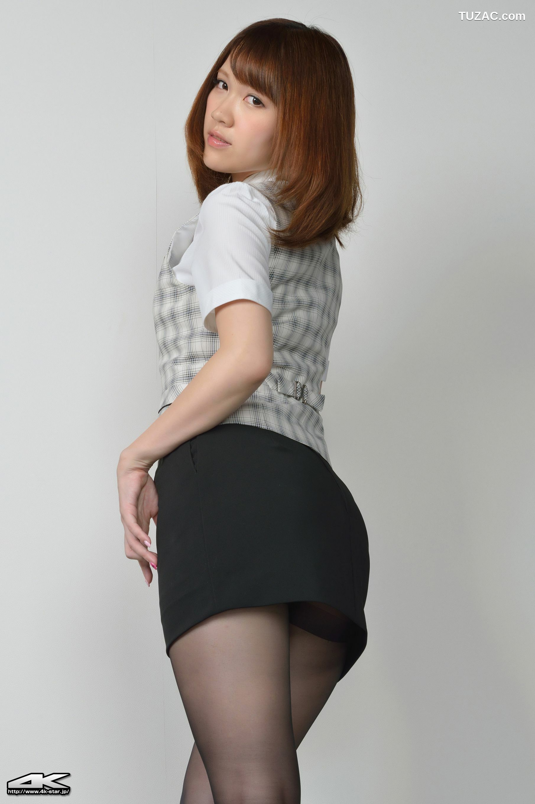 4K-STAR_ NO.00080 高橋あやか/高桥彩华 Office Lady 黑丝职业装 写真集[80P]