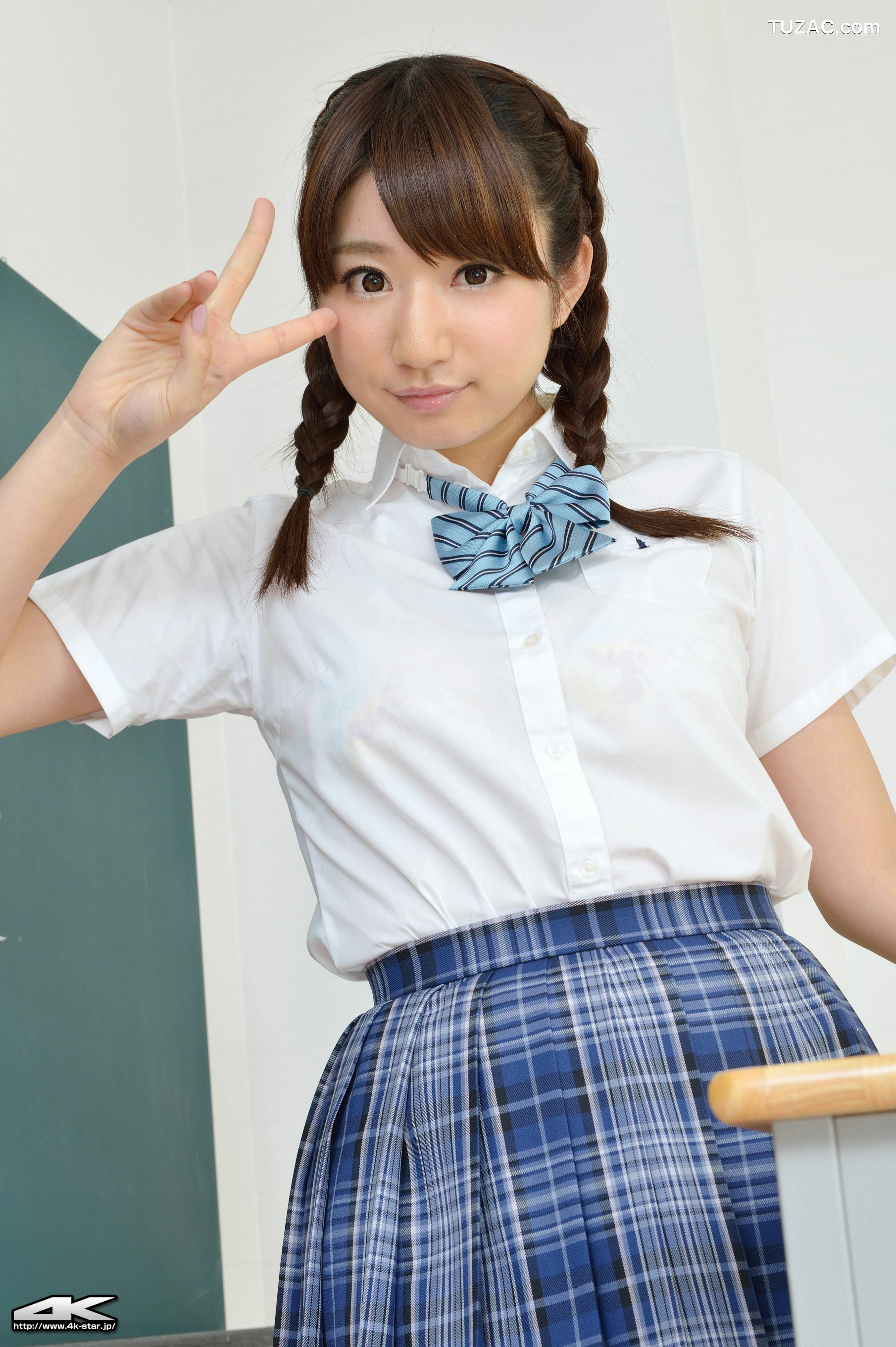 4K-STAR_ NO.00123 池田愛恵里 School Girl 教室学生装 写真集[80P]