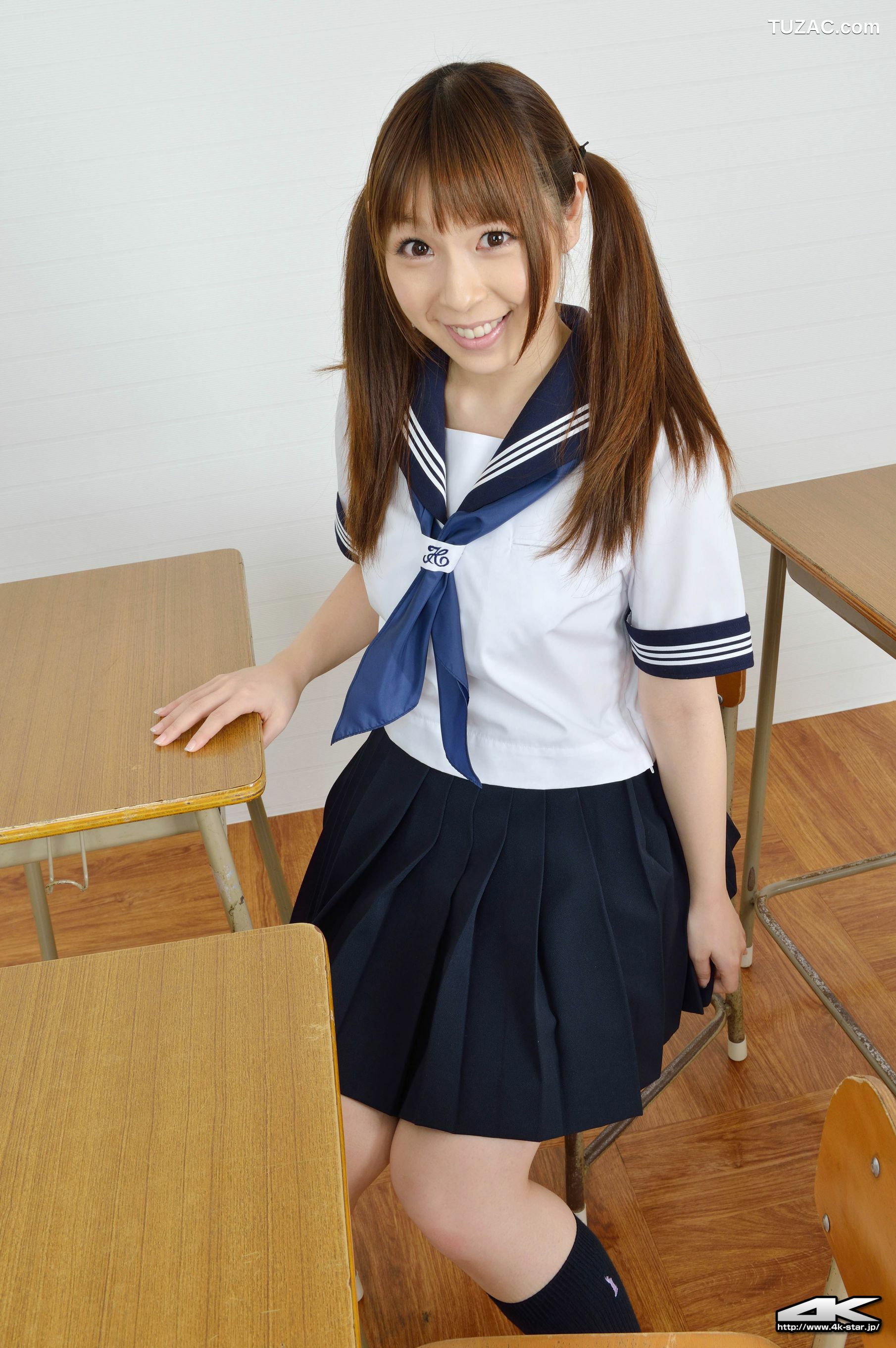 4K-STAR_ NO.00134 疋田紗也 School Girl 教室学生装 写真集[70P]