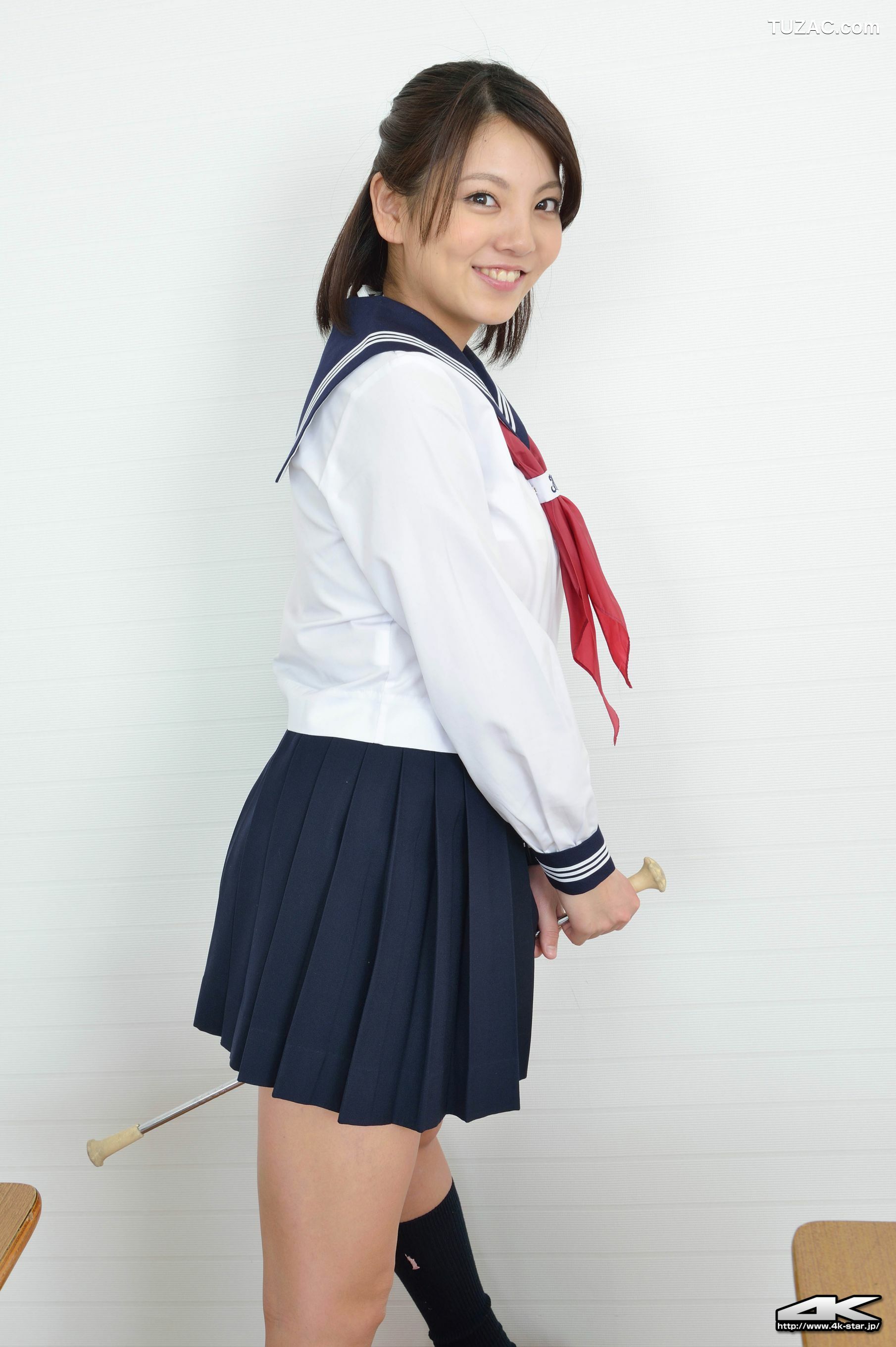 4K-STAR_ NO.00153 樱安里/桜あんり School Girl 教室校服诱惑 写真集[80P]