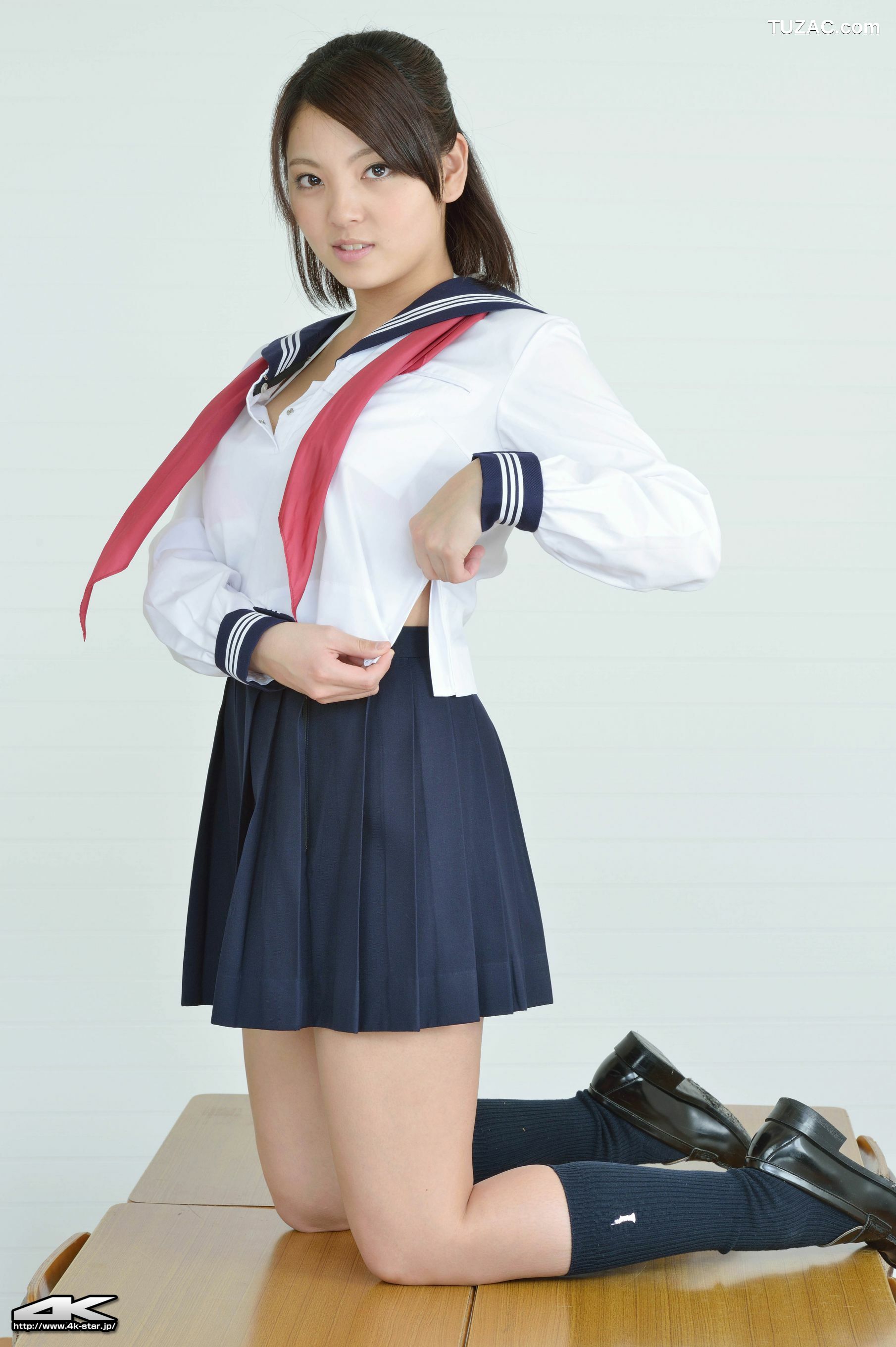 4K-STAR_ NO.00153 樱安里/桜あんり School Girl 教室校服诱惑 写真集[80P]