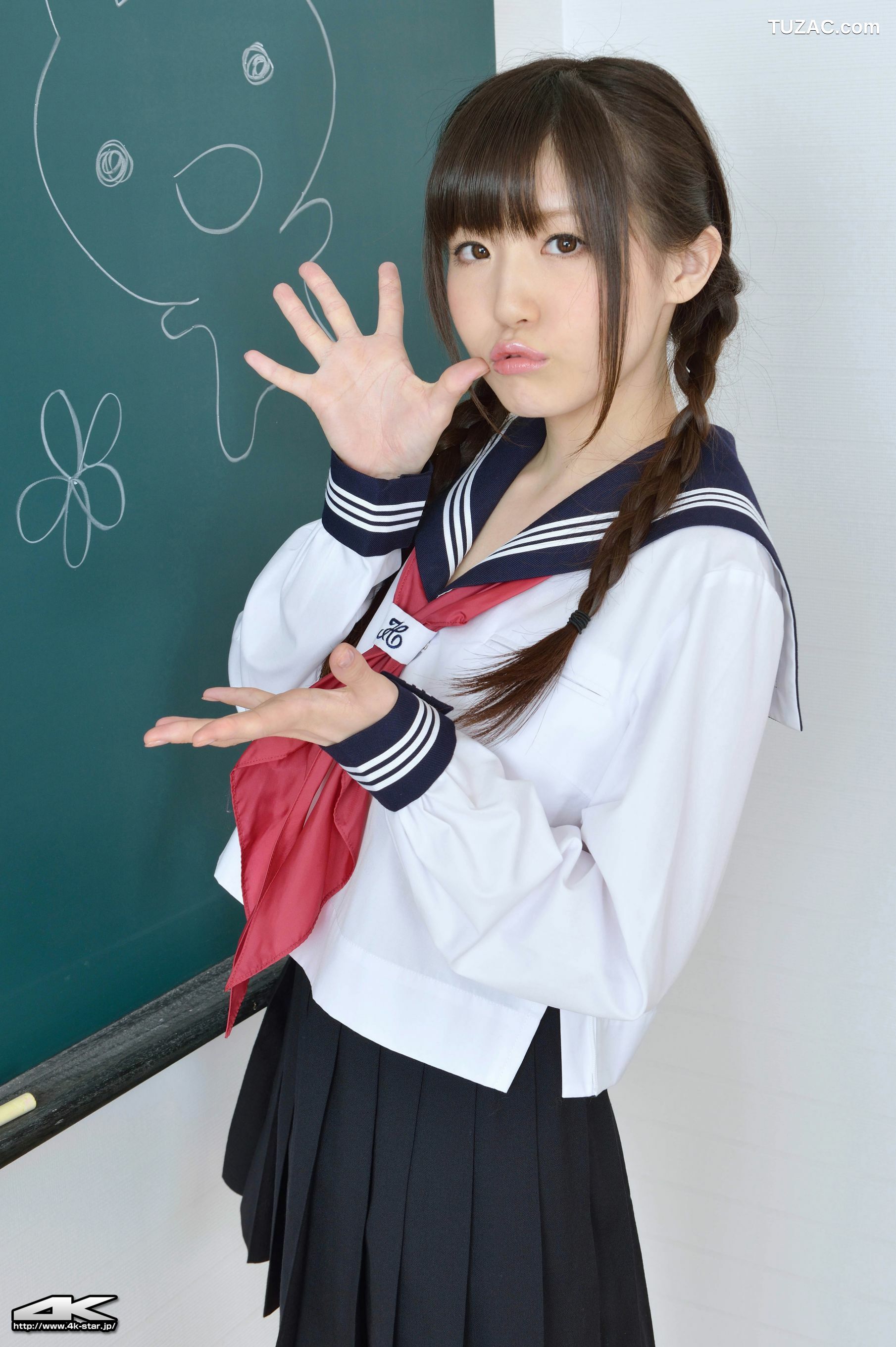 4K-STAR_ NO.00172 久宥茜 School Girl JK制服学生装 写真集[75P]