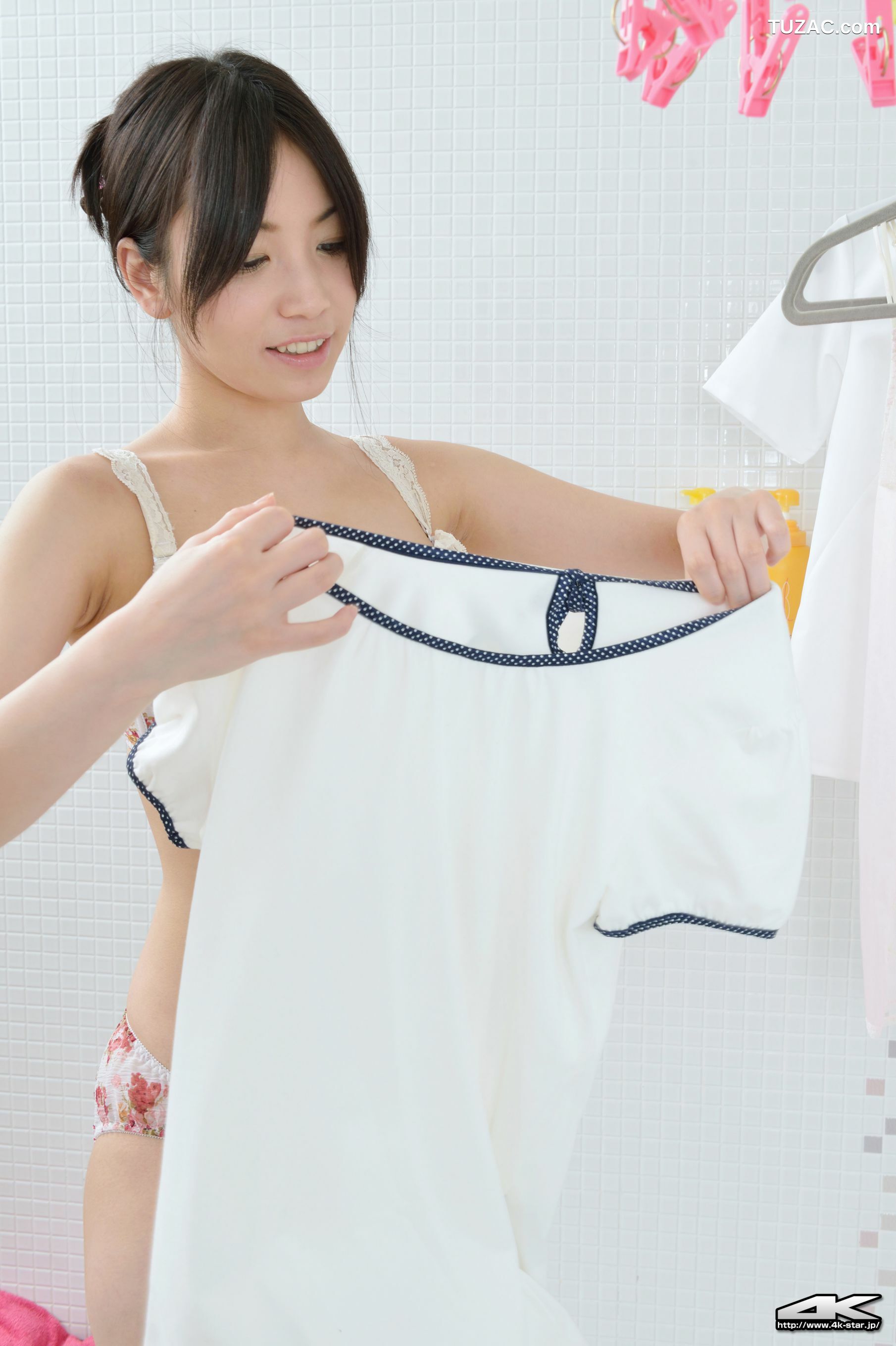 4K-STAR_ NO.00193 Yuki Ohsaki 大崎由希 Lingerie 洗衣少女 写真集[100P]