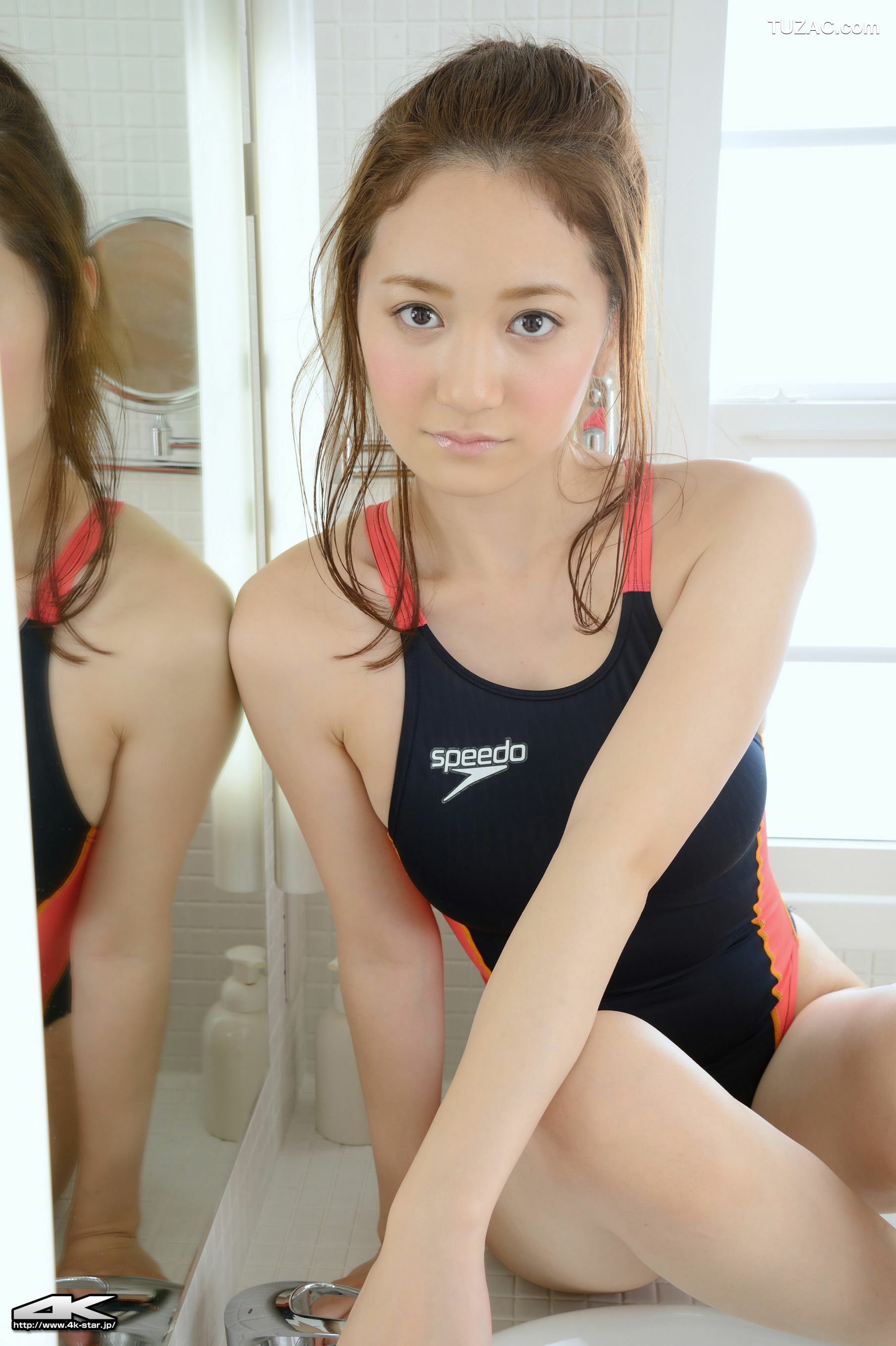 4K-STAR_ NO.00218 叶月梦/葉月ゆめ Swim Suits 浴室高叉湿身 写真集[120P]