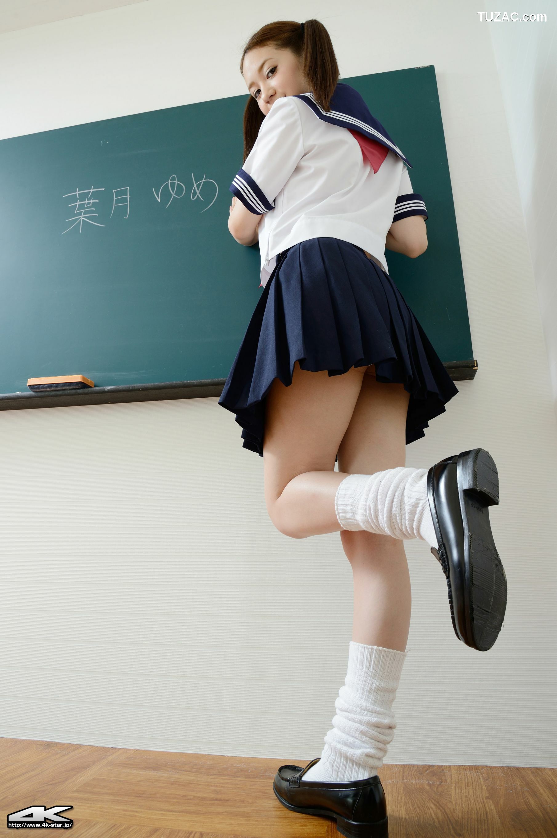 4K-STAR_ NO.00221 葉月ゆめ School Girl JK制服 写真集[100P]