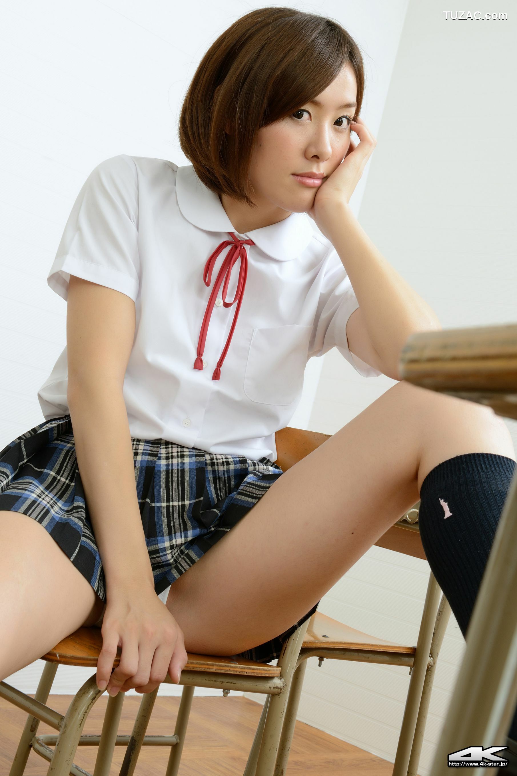 4K-STAR_ NO.00233 なぎさりん School Girl JK制服 写真集[80P]