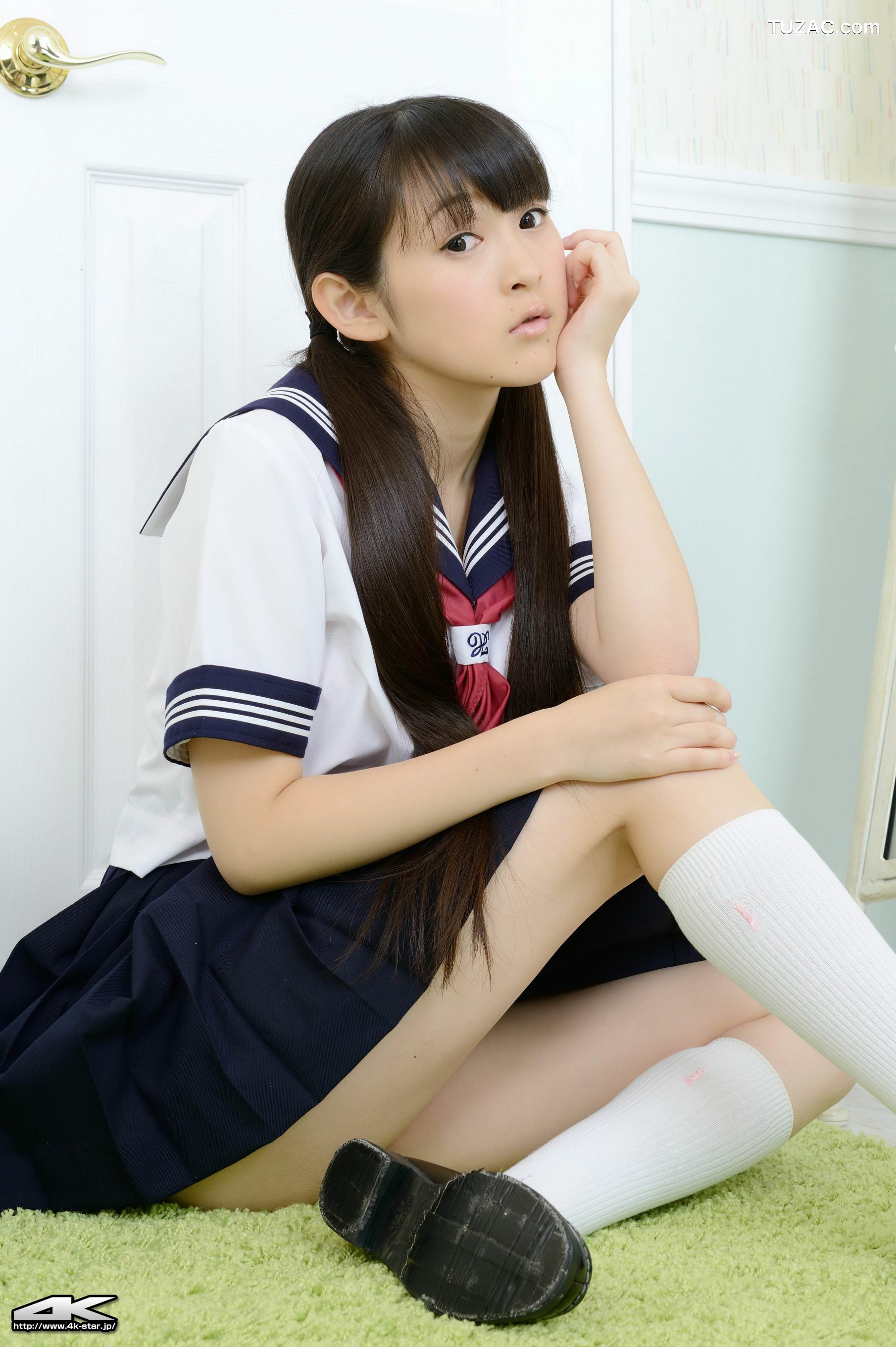 4K-STAR_ NO.00235 桃原里香 School Girl JK制服 写真集[110P]