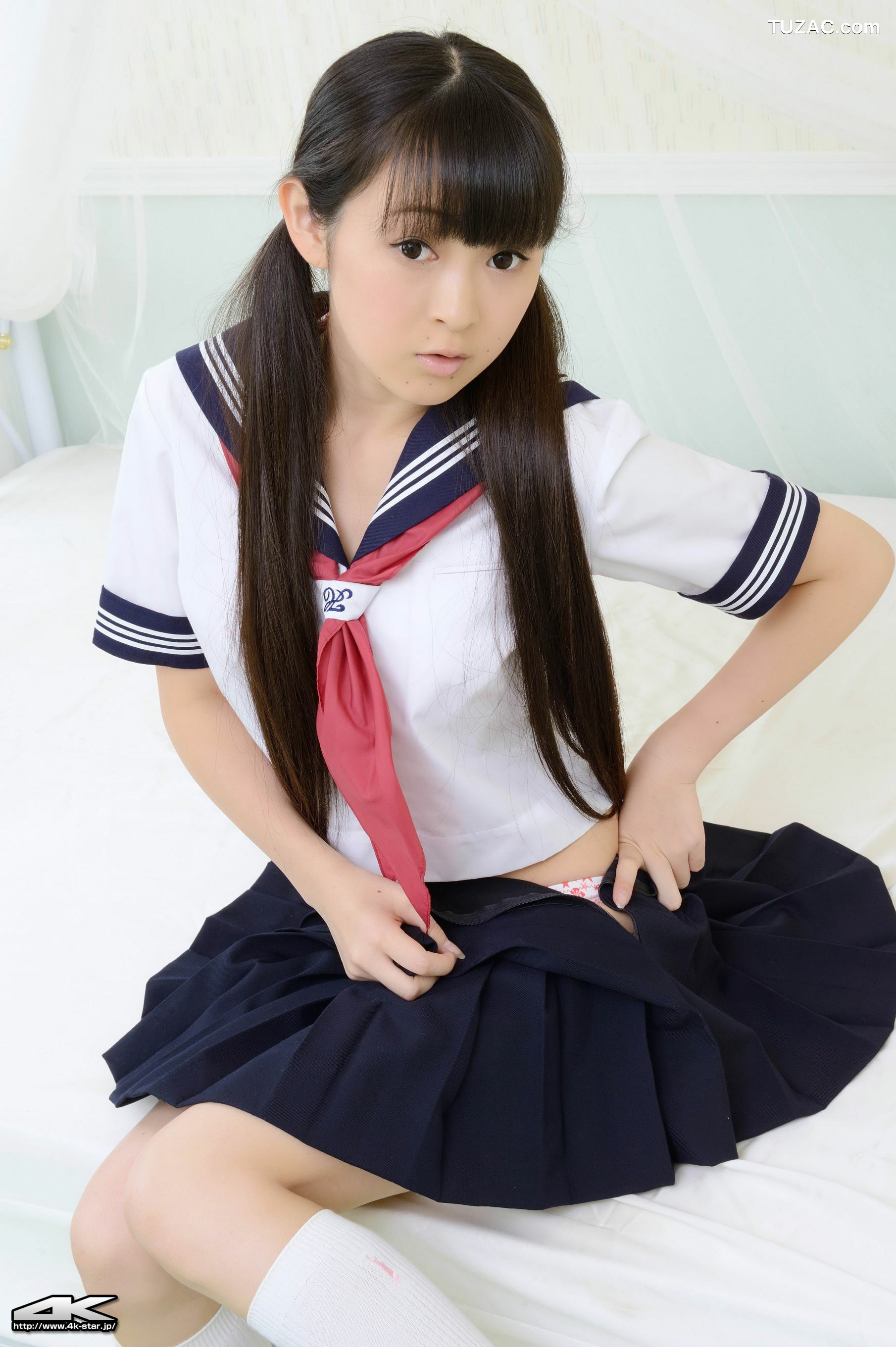 4K-STAR_ NO.00235 桃原里香 School Girl JK制服 写真集[110P]