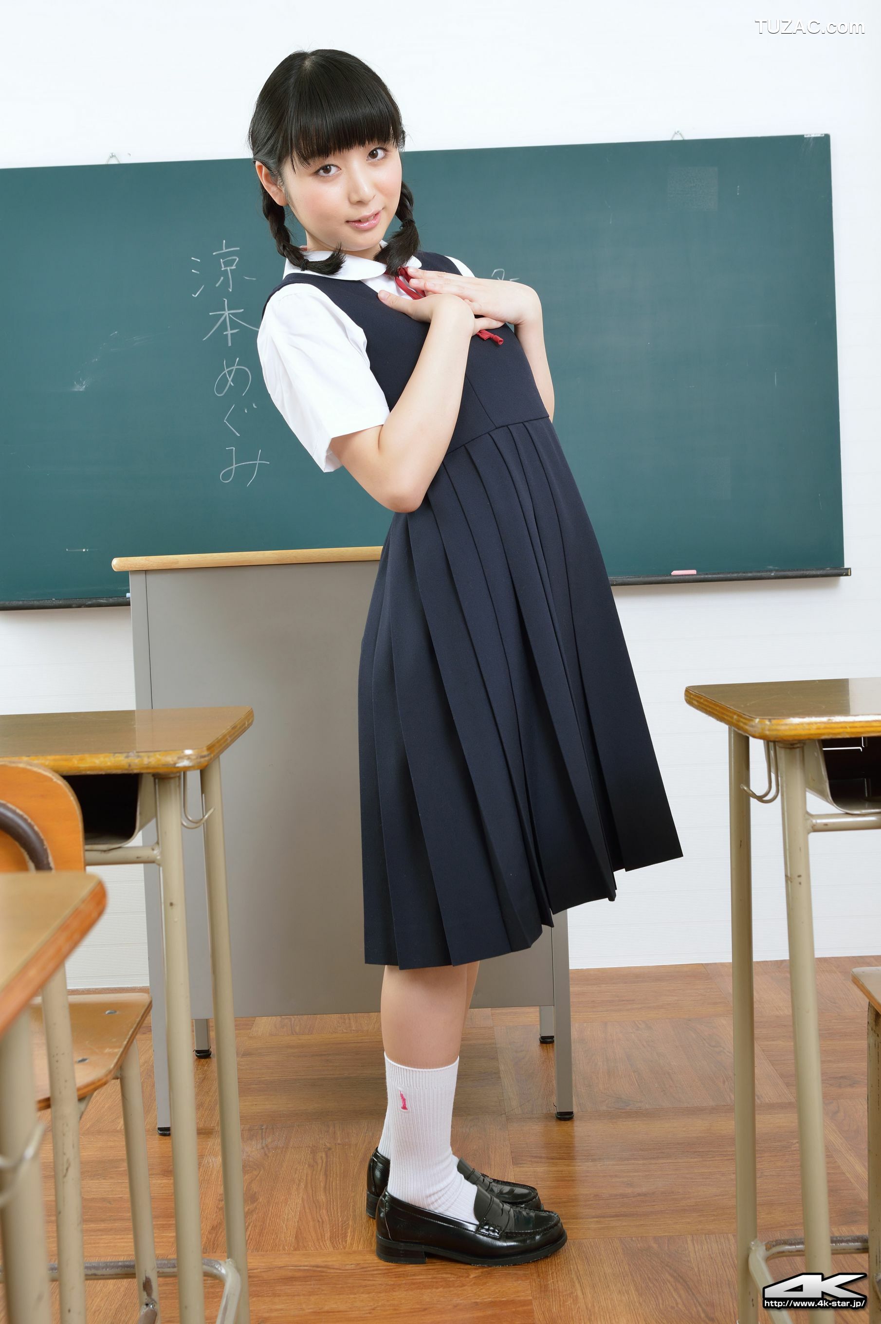 4K-STAR_ NO.00268 涼本めぐみ/凉本惠 SchoolGirl JK制服 写真集[100P]