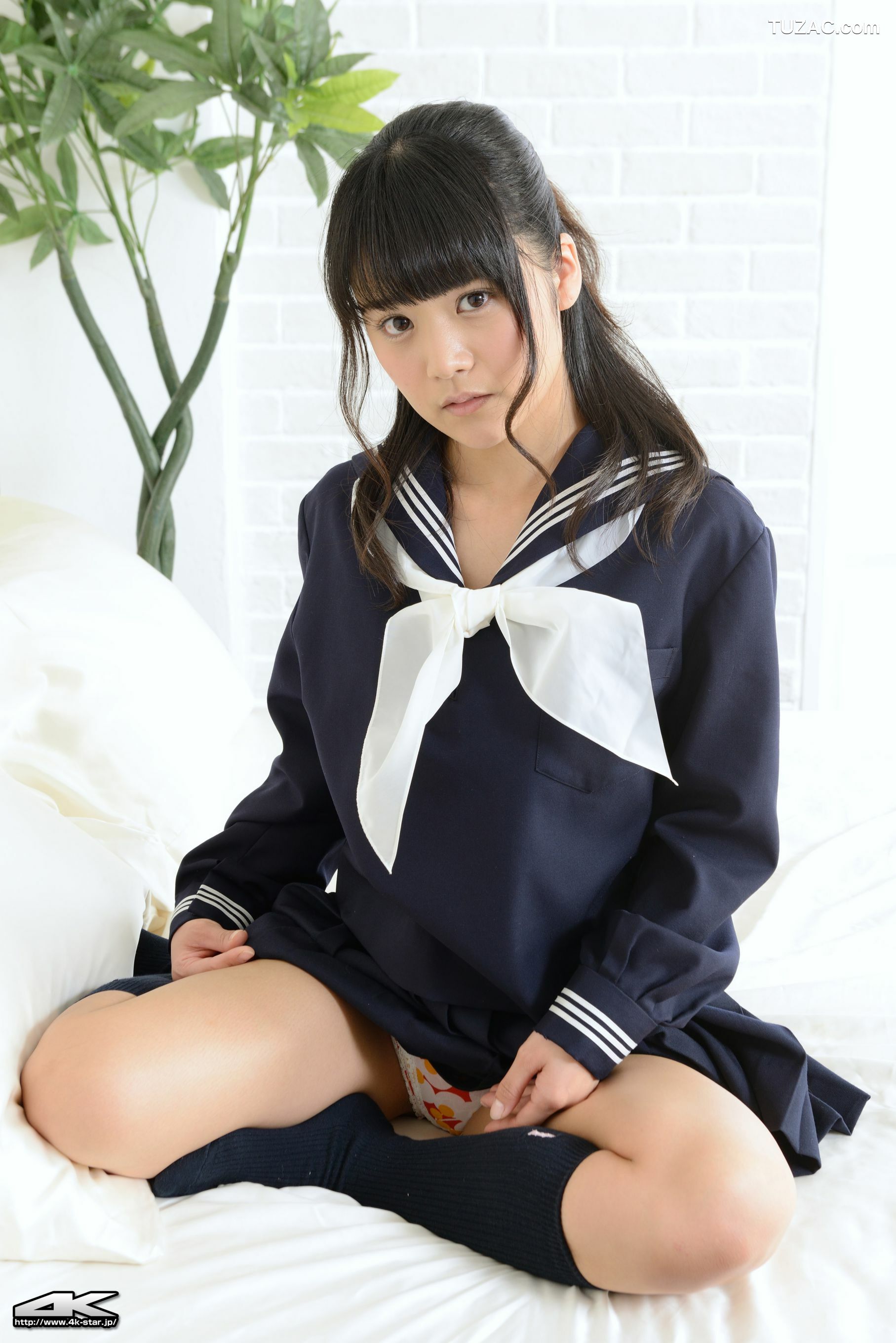 4K-STAR_ NO.00285 东江日香理/あがりえひかり School Girl JK制服 写真集[80P]