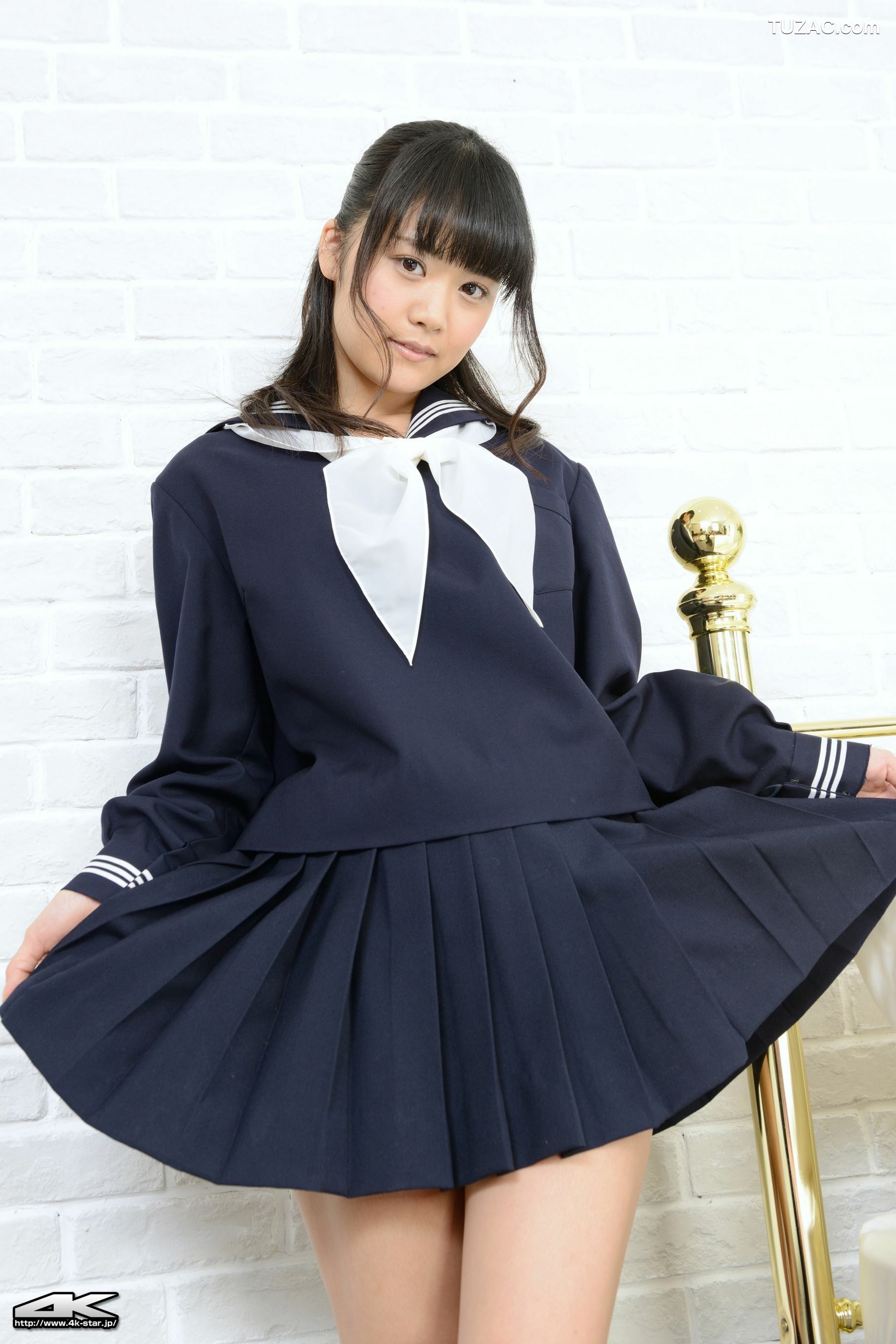 4K-STAR_ NO.00285 东江日香理/あがりえひかり School Girl JK制服 写真集[80P]