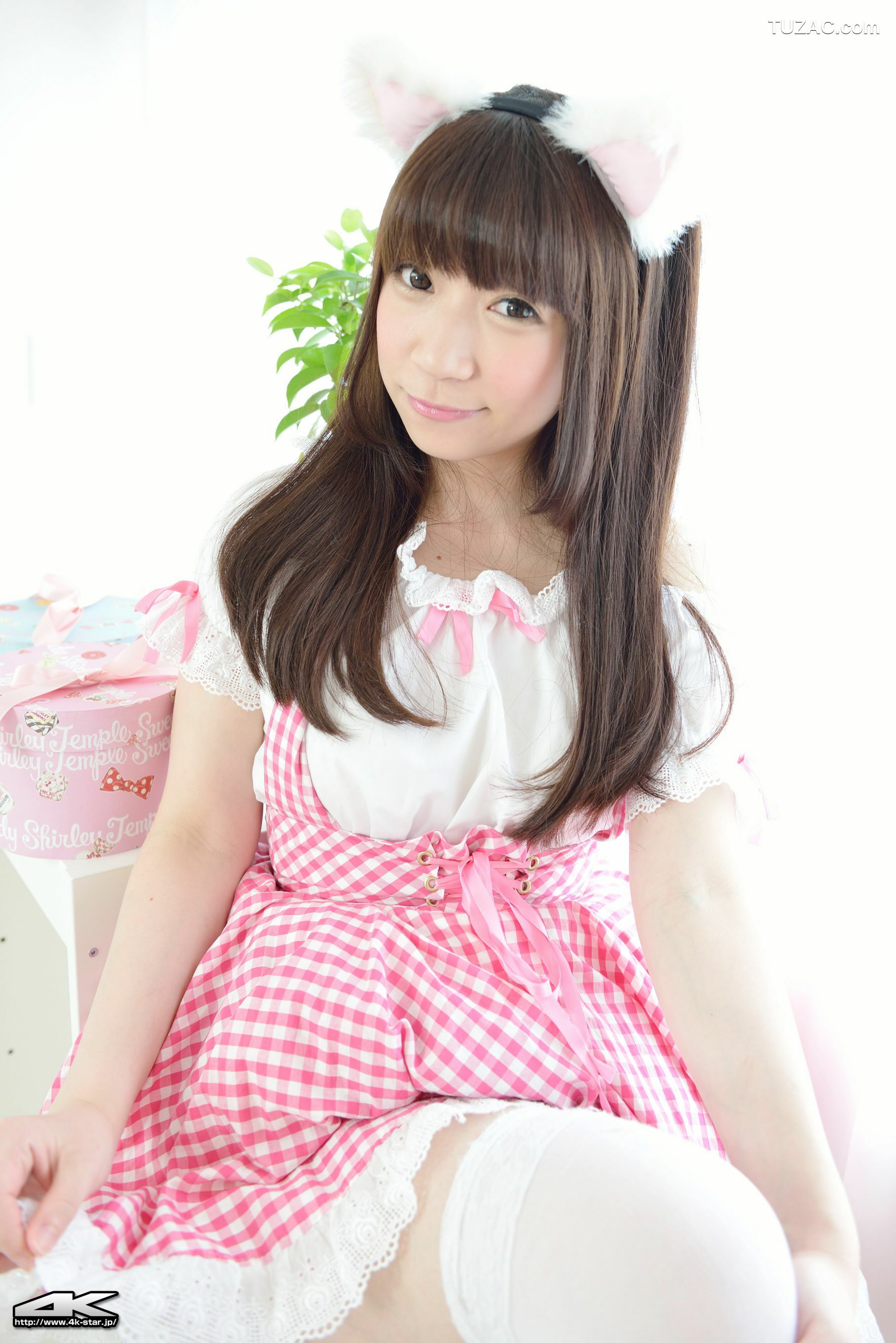 4K-STAR_ NO.00290 月城右紗 Maid Costume 猫耳少女 写真集[50P]