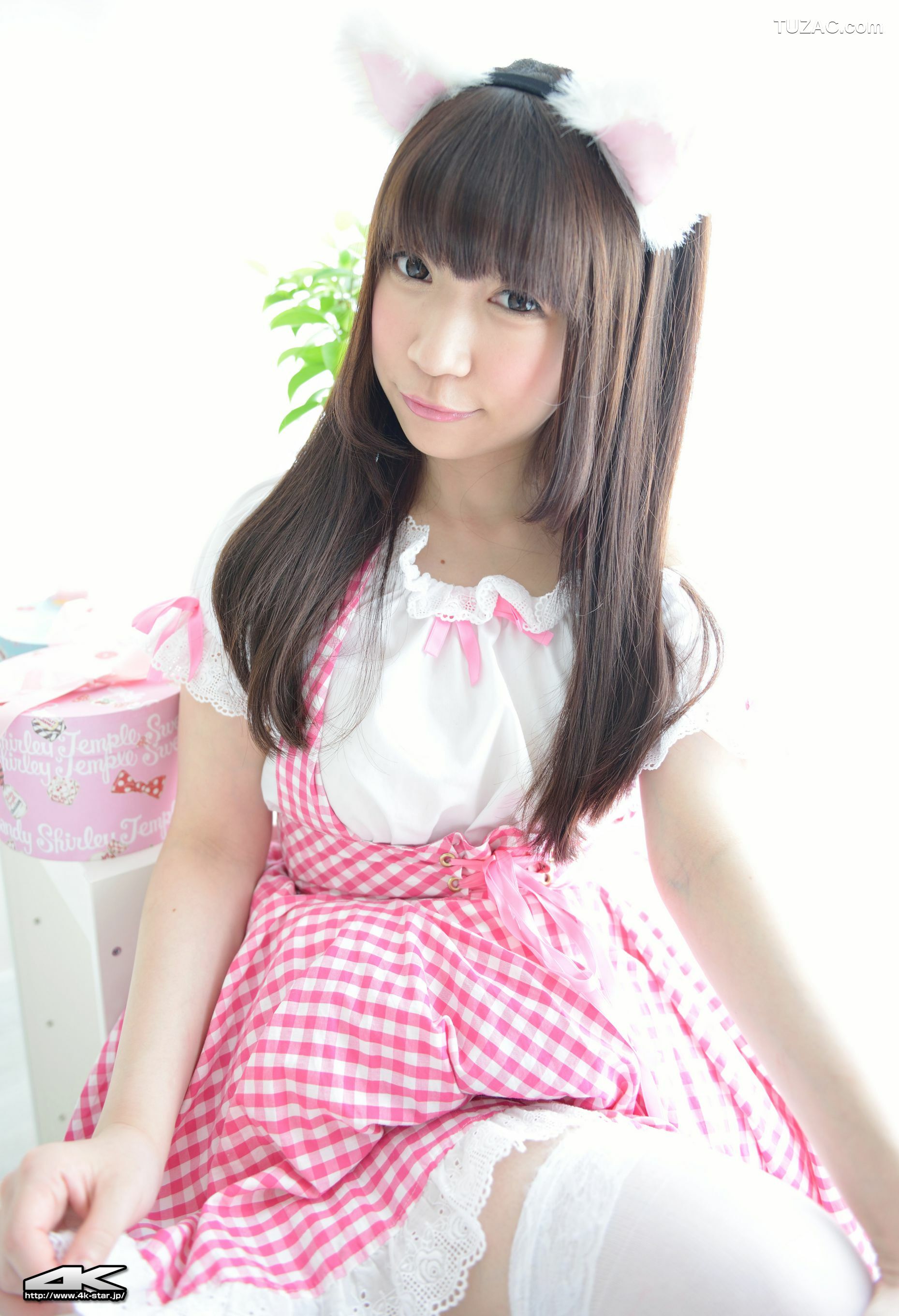 4K-STAR_ NO.00290 月城右紗 Maid Costume 猫耳少女 写真集[50P]