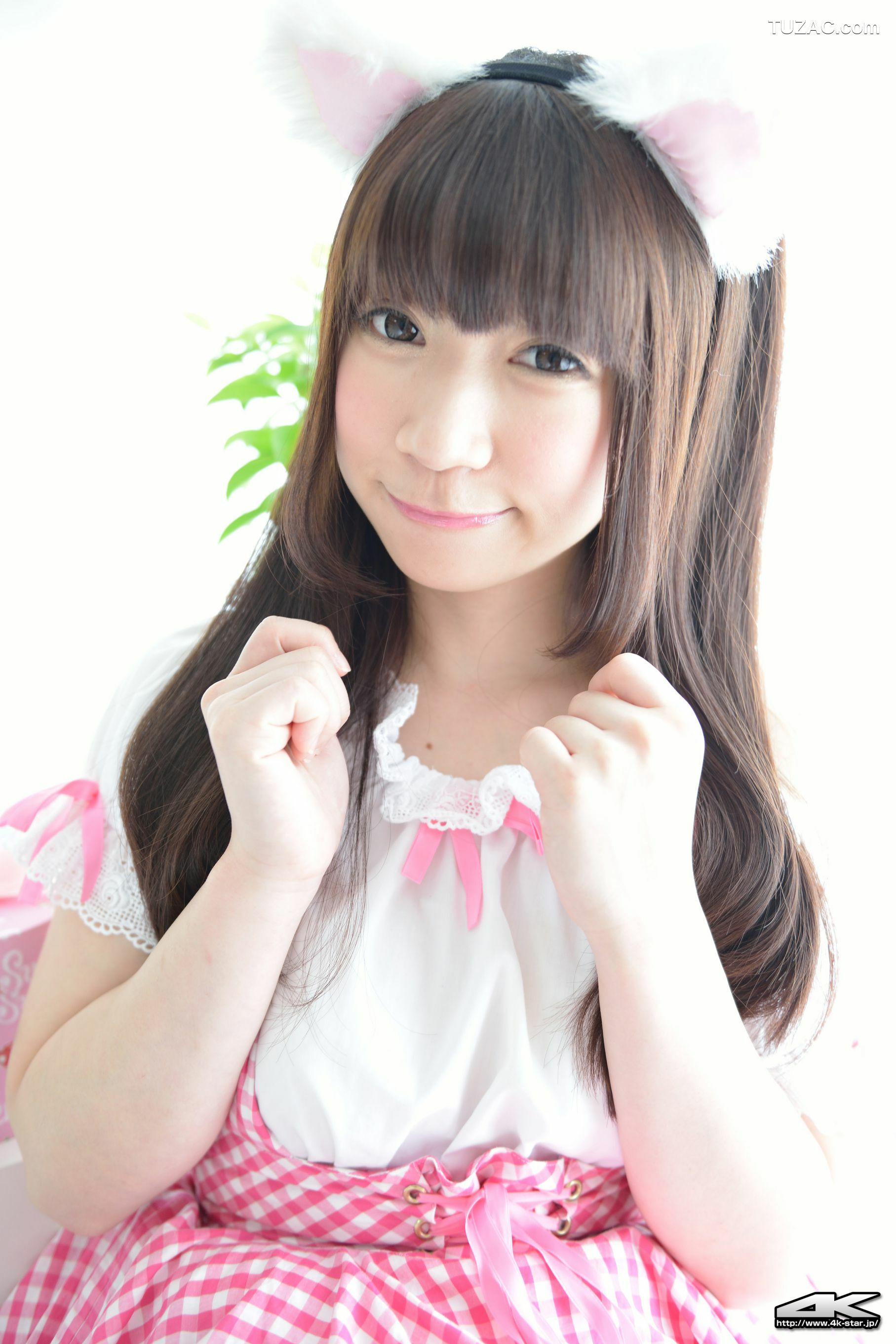 4K-STAR_ NO.00290 月城右紗 Maid Costume 猫耳少女 写真集[50P]