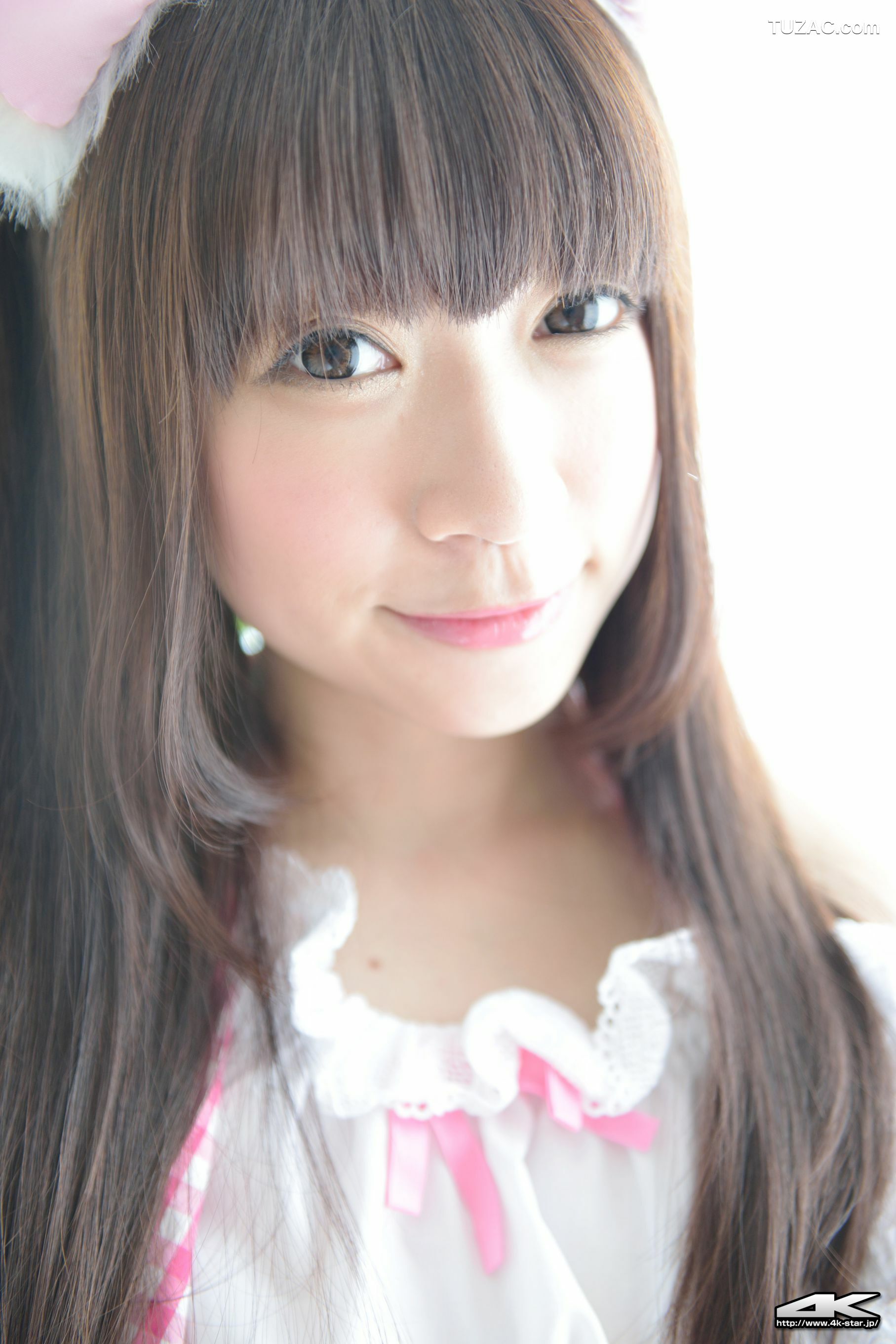 4K-STAR_ NO.00290 月城右紗 Maid Costume 猫耳少女 写真集[50P]