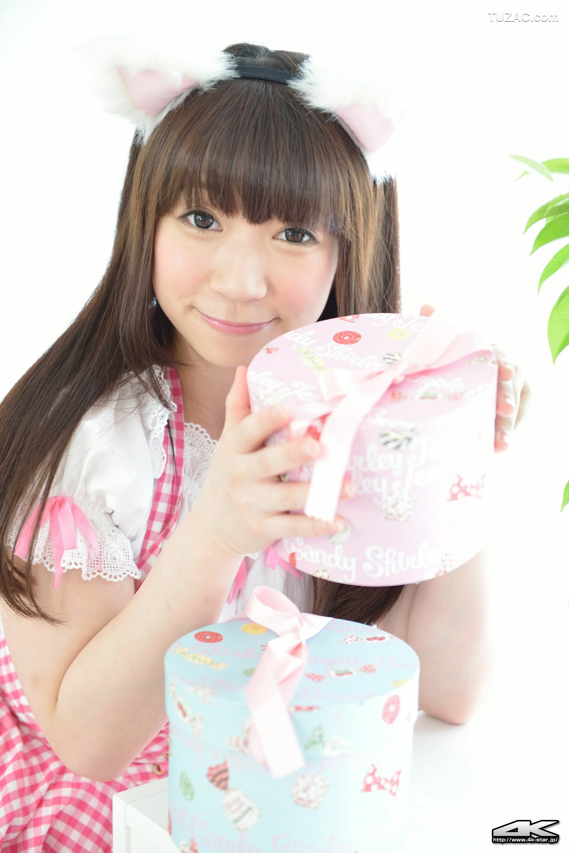 4K-STAR_ NO.00290 月城右紗 Maid Costume 猫耳少女 写真集[50P]