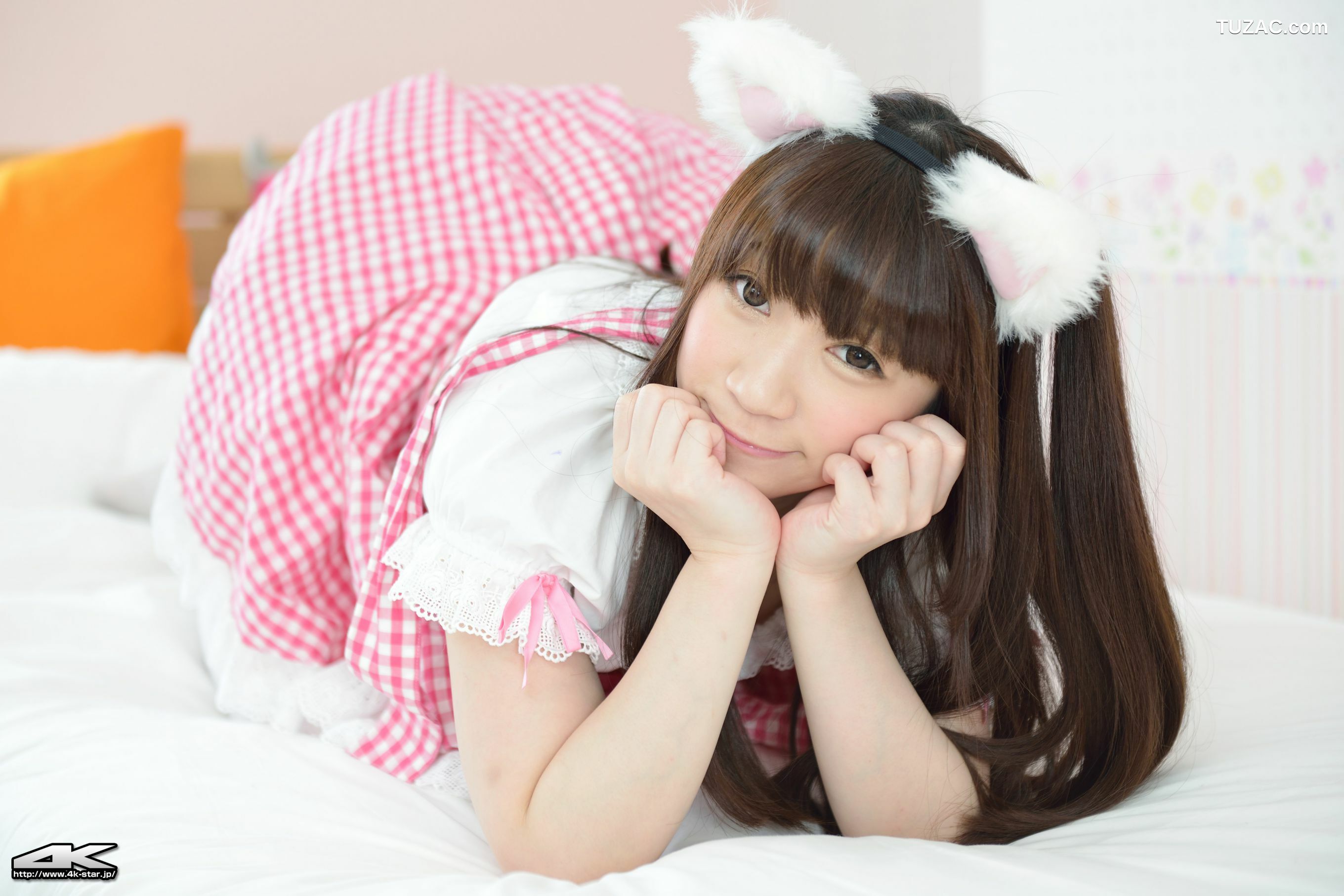4K-STAR_ NO.00290 月城右紗 Maid Costume 猫耳少女 写真集[50P]
