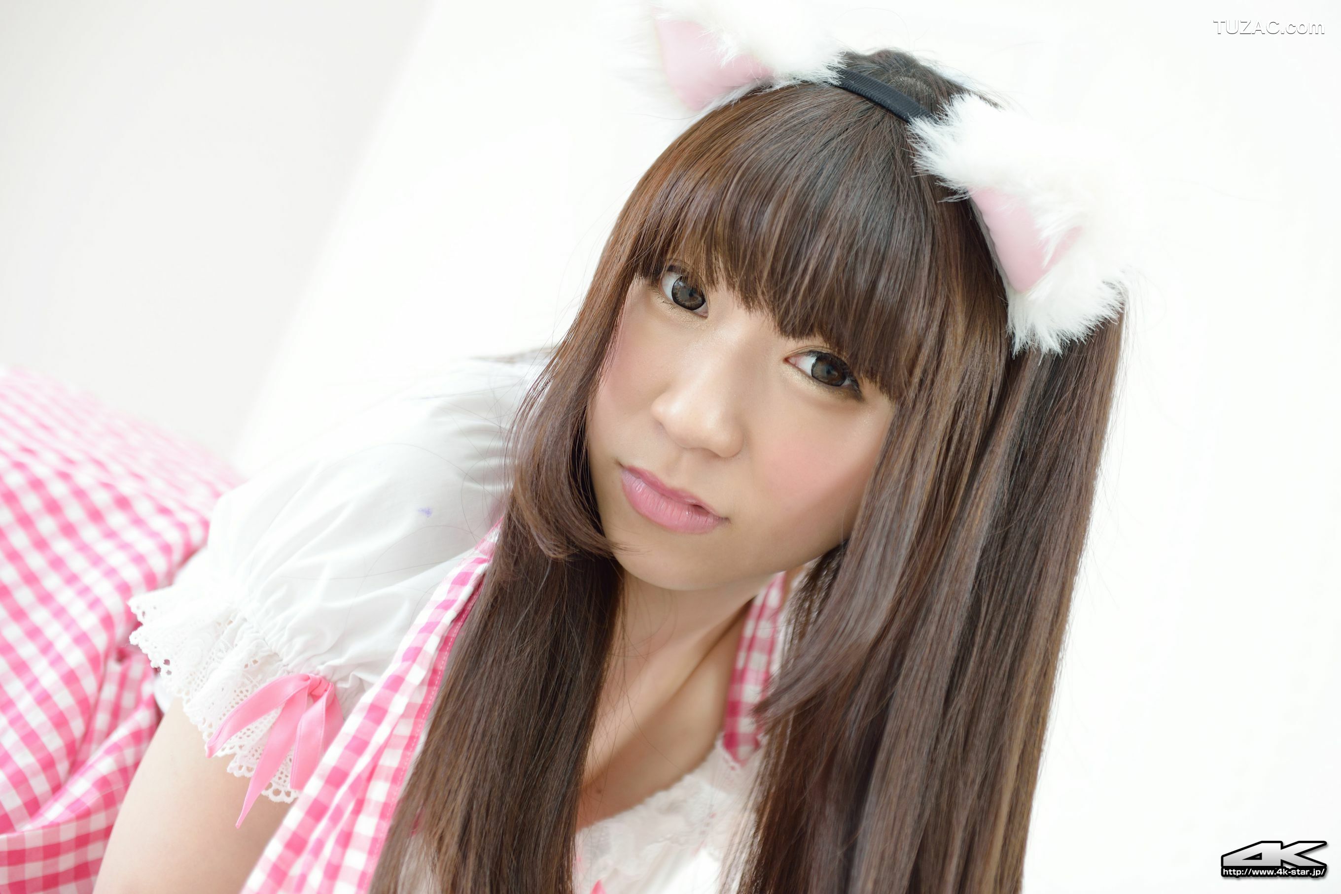 4K-STAR_ NO.00290 月城右紗 Maid Costume 猫耳少女 写真集[50P]