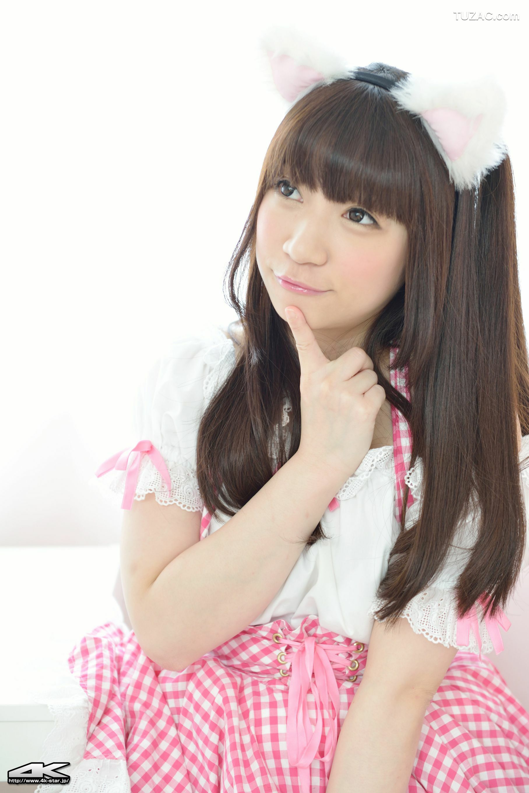 4K-STAR_ NO.00290 月城右紗 Maid Costume 猫耳少女 写真集[50P]