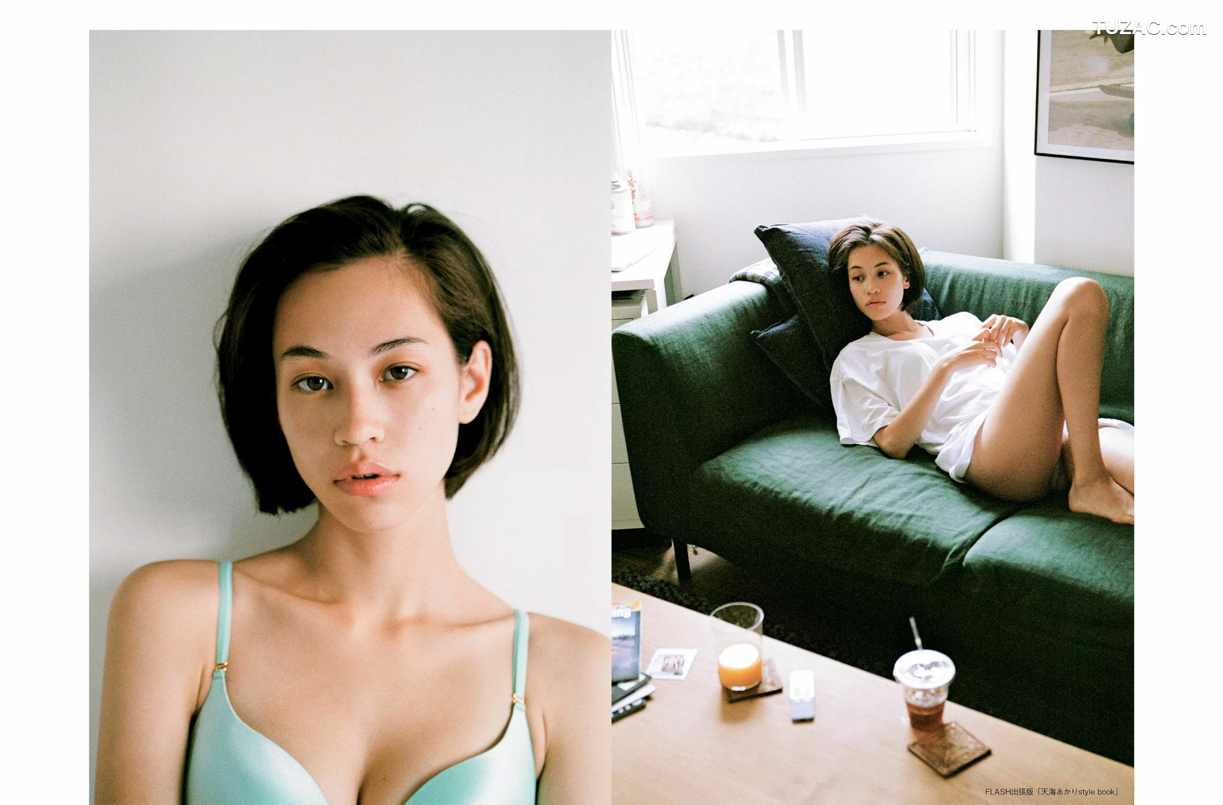 FLASH杂志写真_ 山地まり 浅川梨奈 花井美里 2017.09.26 写真杂志[18P]