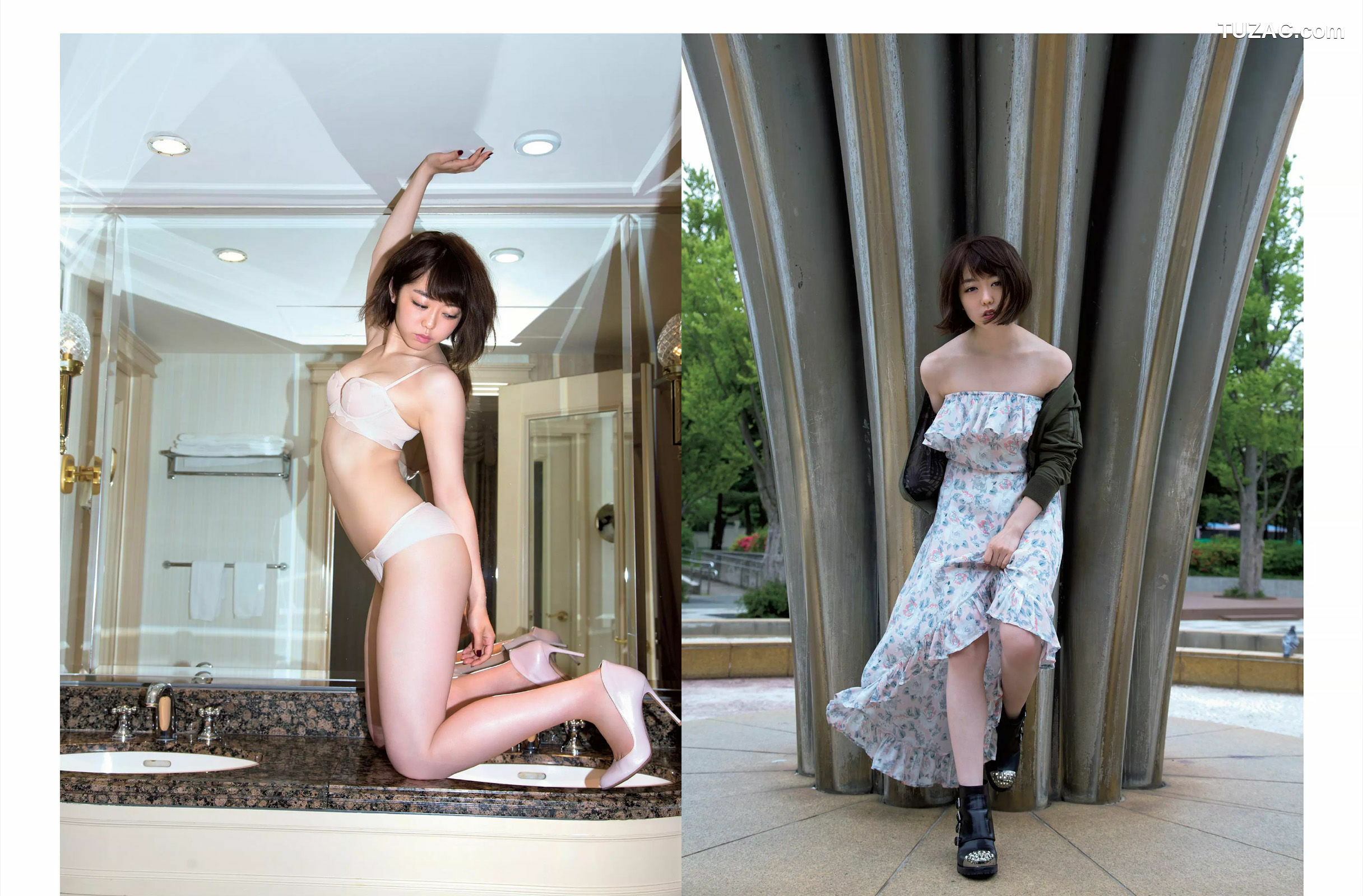 FLASH杂志写真_ 峯岸みなみ 平嶋夏海 川村ゆきえ 橋本梨菜 三上悠亜 2016.08.02 写真杂志[14P]