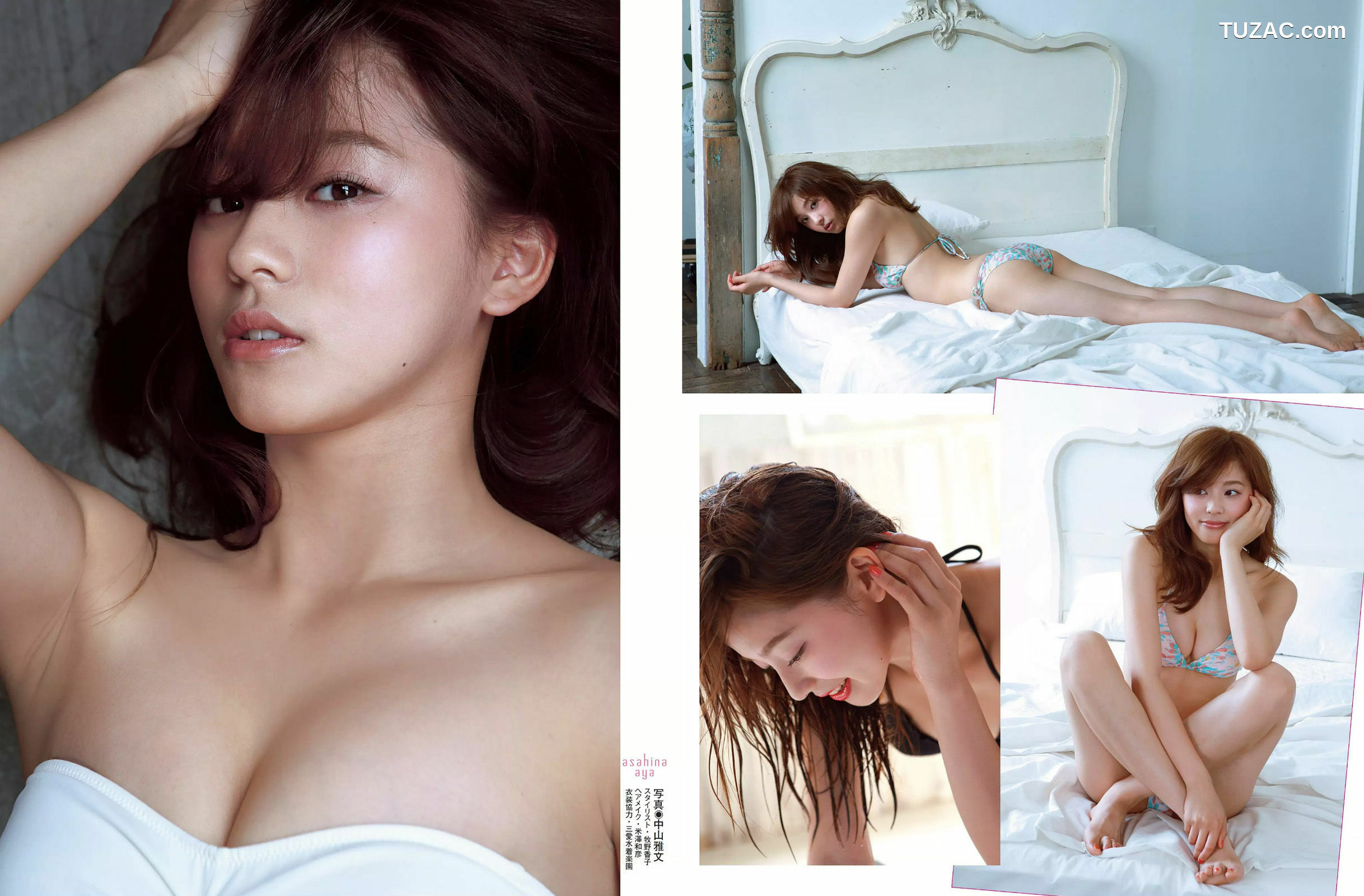 FLASH杂志写真_ 朝比奈彩 高野人母美 村上友梨 松井愛莉 2015.06.09 写真杂志[16P]