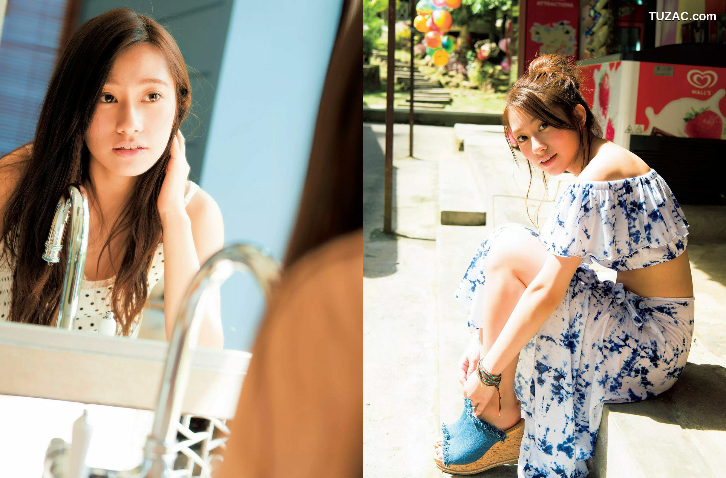 FLASH杂志写真_ 桜井玲香 山本美憂 園都 ANRI 2017.04.25 写真杂志[13P]