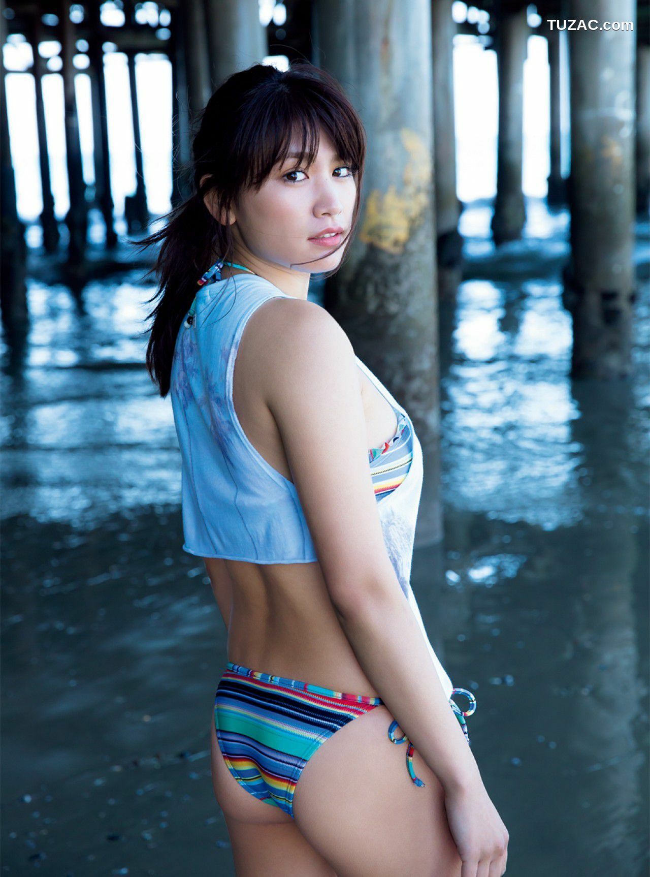 FRIDAY杂志写真_ 久松郁実 《ランジェリーからあふれる♡美バスト》写真[14P]