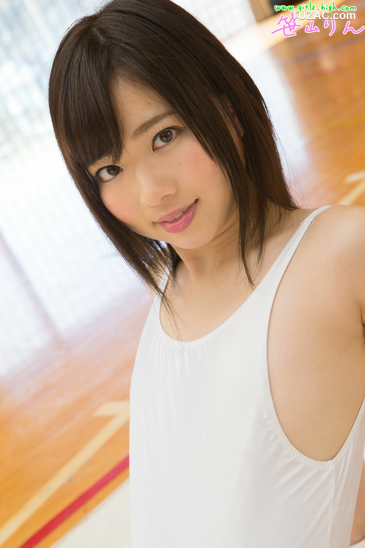 girlzhigh girlz high 笹山りんもうギリギりん白レオタード 写真集 41p 图宅网 高清美女无圣光图集 | My XXX Hot Girl
