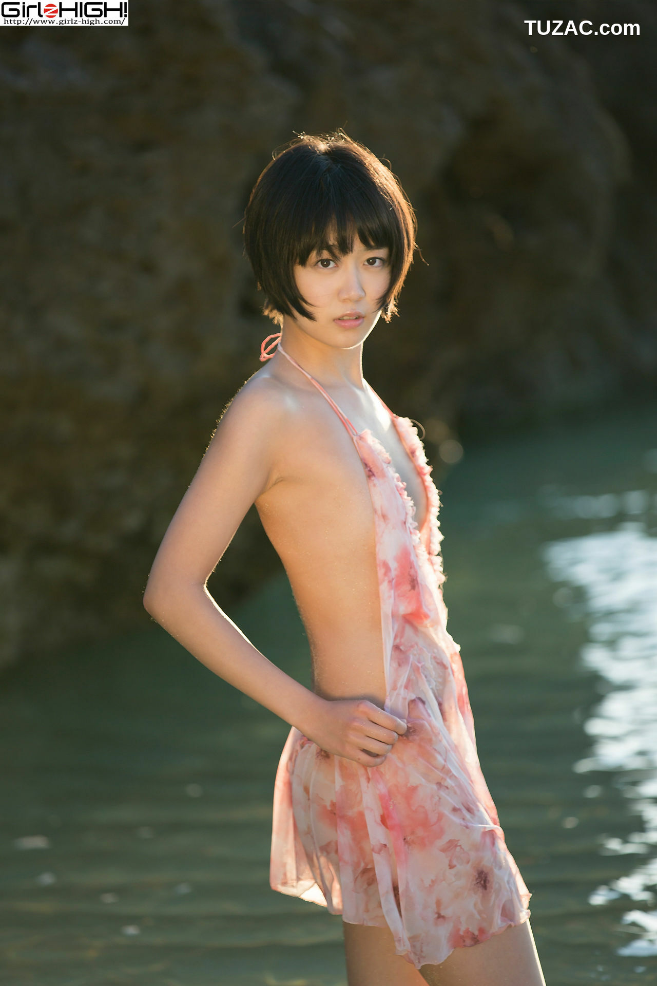 Girlz-High_ Koharu Nishino 西野小春 - 海边镂空少女 - bkoh_004_003 写真集[40P]
