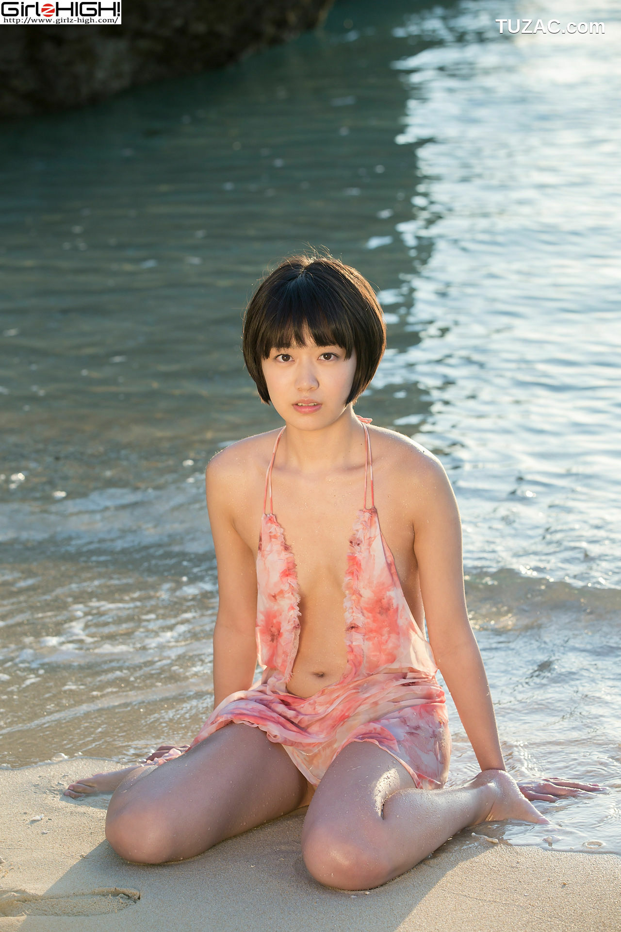 Girlz-High_ Koharu Nishino 西野小春 - 海边镂空少女 - bkoh_004_003 写真集[40P]