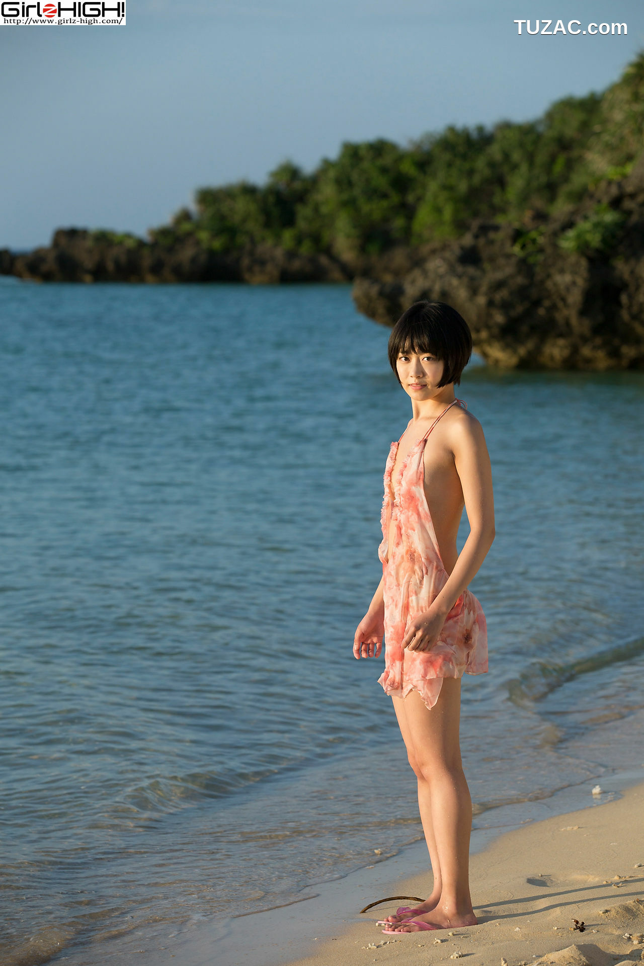 Girlz-High_ Koharu Nishino 西野小春 - 海边镂空少女 - bkoh_004_003 写真集[40P]