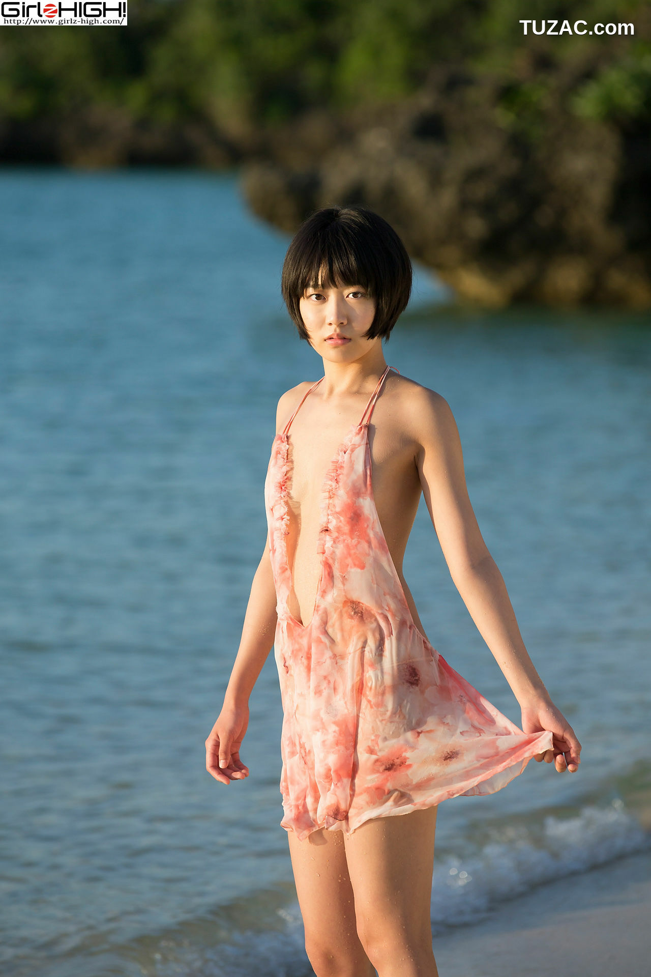 Girlz-High_ Koharu Nishino 西野小春 - 海边镂空少女 - bkoh_004_003 写真集[40P]