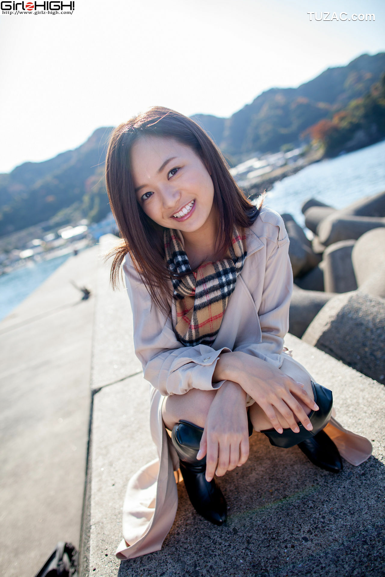 Girlz-High_ Mayumi Yamanaka 山中真由美 - 海边长靴系列 - bmay_011_001 写真集[45P]