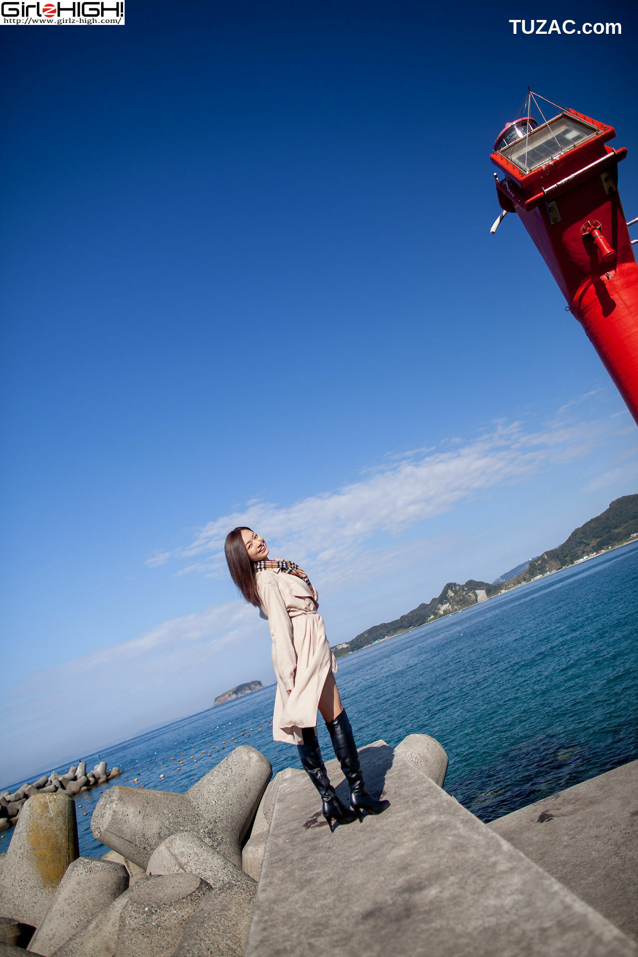 Girlz-High_ Mayumi Yamanaka 山中真由美 - 海边长靴系列 - bmay_011_001 写真集[45P]