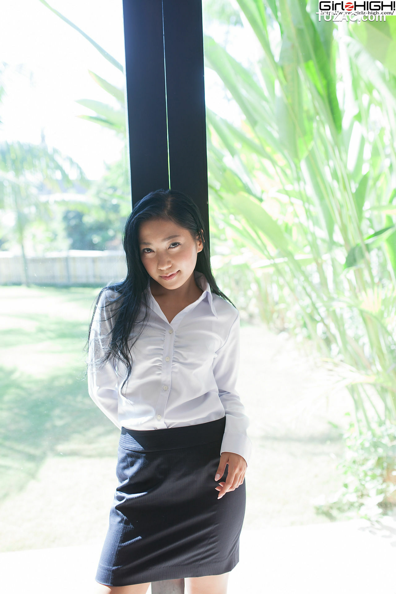 Girlz-High_ Ui Mita 三田羽衣 - 肉丝袜OL系列 - buno_012_001 写真集[70P]