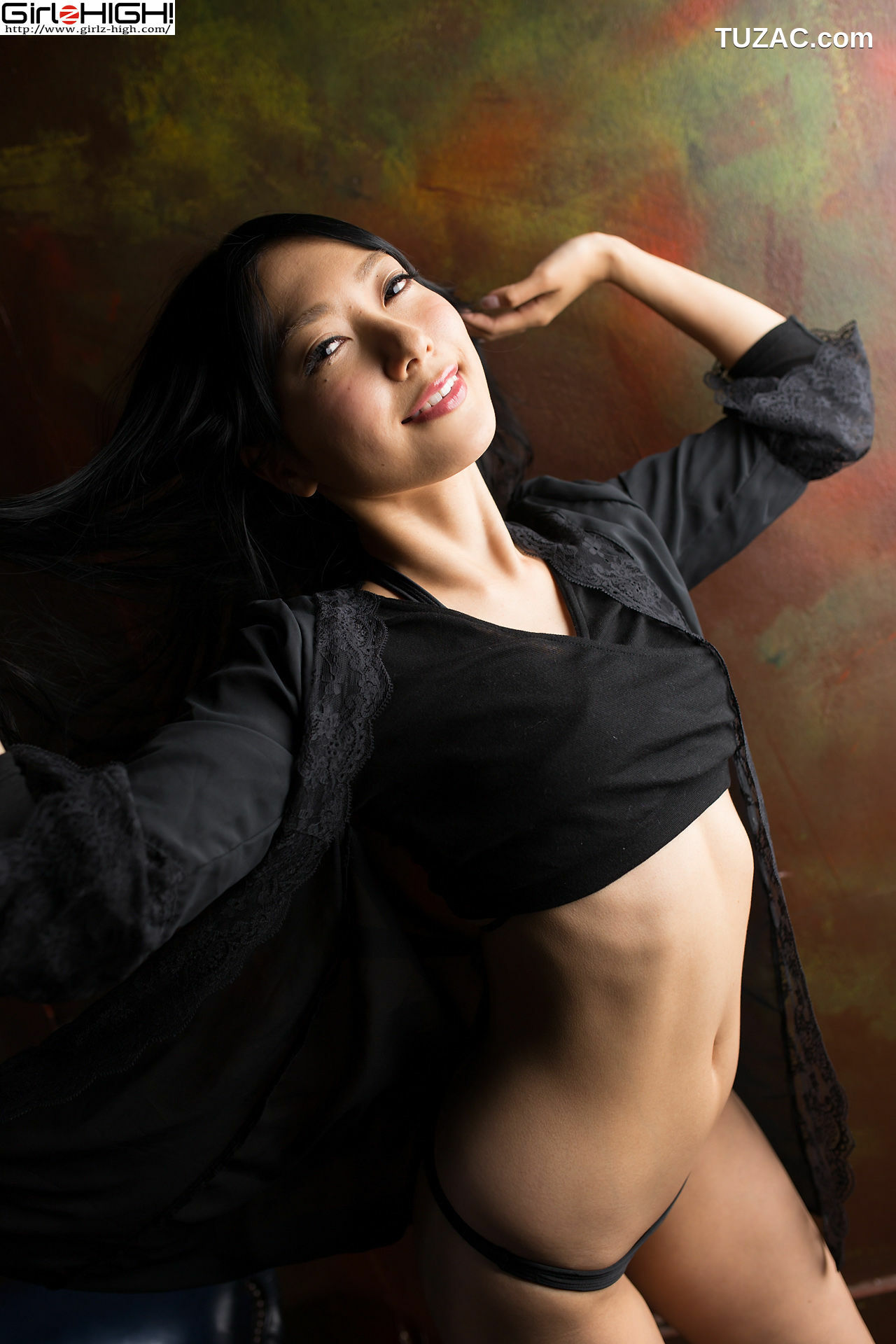 Girlz-High_ Ui Mita 三田羽衣 - 黑色魅惑 bune_001_002 写真集[50P]
