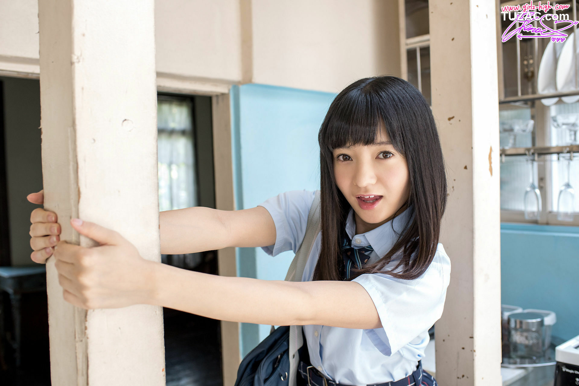 Girlz-High_ 西永彩奈 Ayana Nishinaga - 校服少女的诱惑 - ghwb_003_001 写真集[59P]
