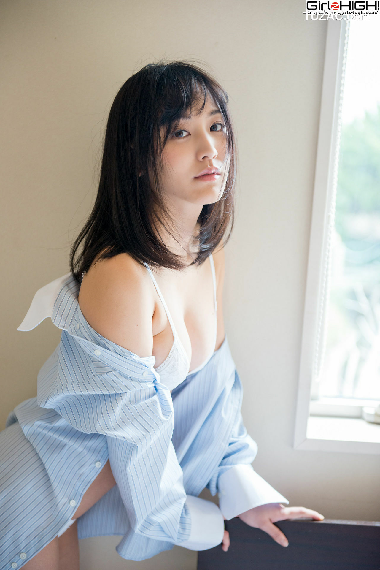 Girlz-High_浜田由梨《イケナイことしようよ》ワイシャツビキニ 写真集[30P]