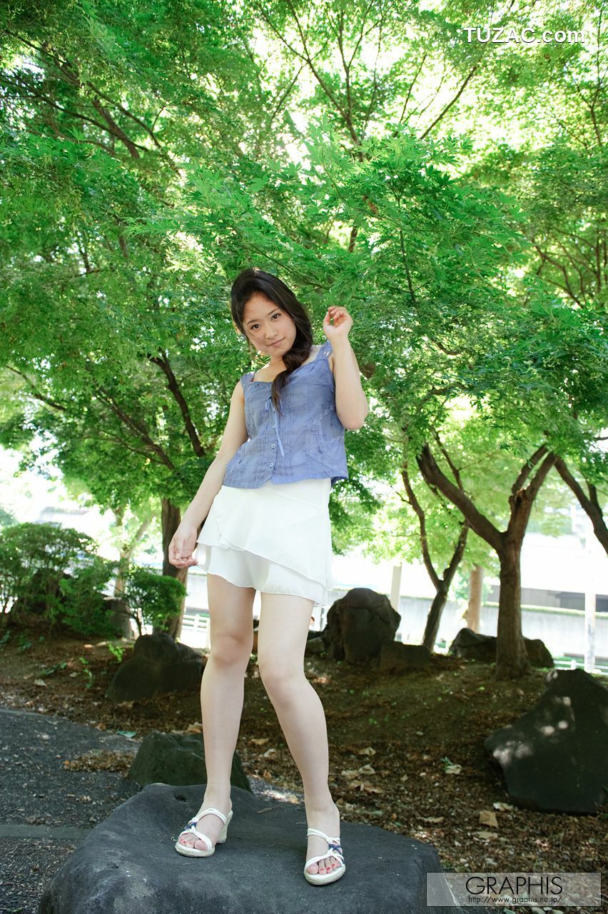 Graphis_Midori Mizuno 水野碧 First Gravure 初脱ぎ娘 写真集[14P]